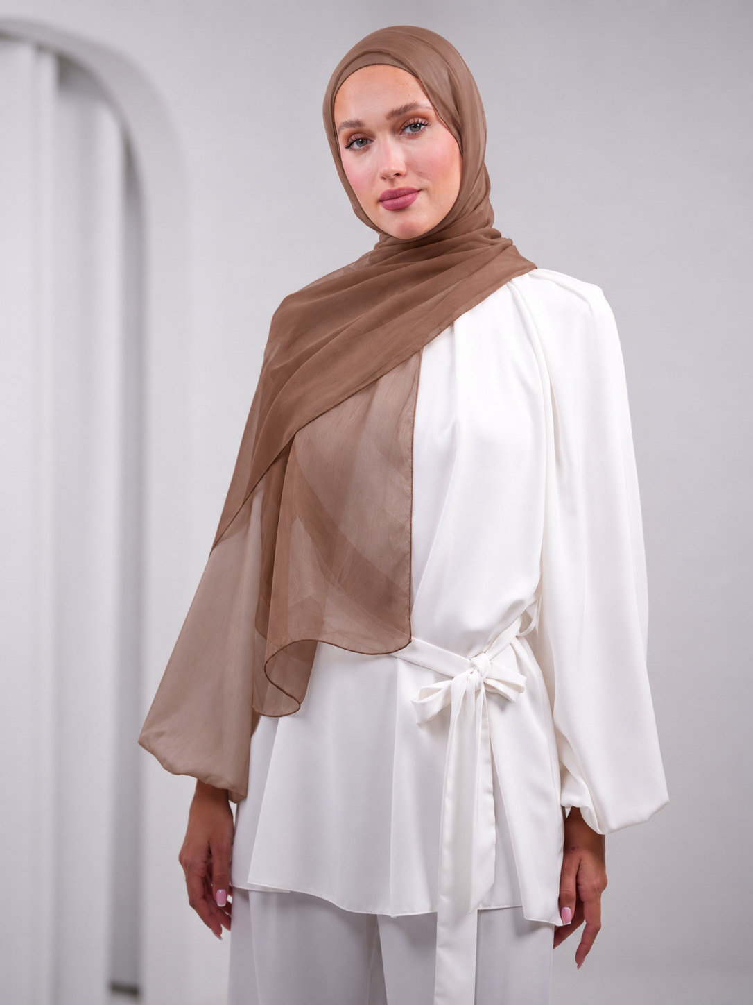 Silk Plain Shawl