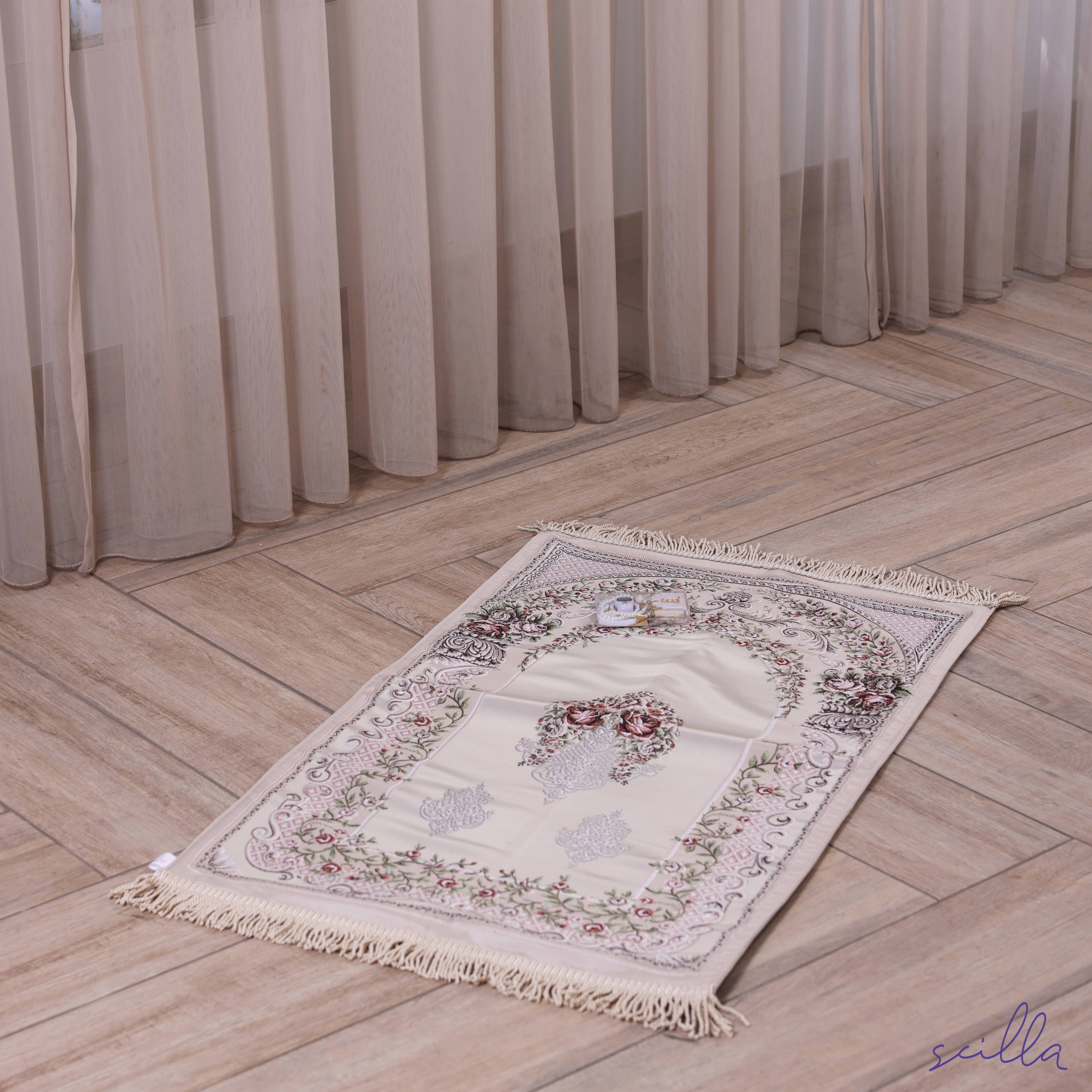 Satin Padded Heaven’s Door Premium Prayer Mat