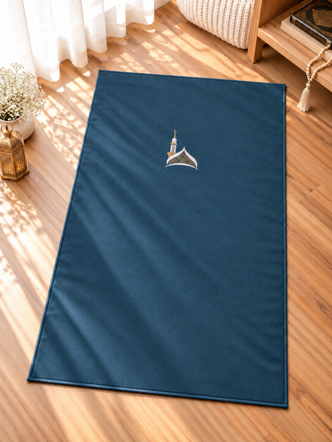 Travel Prayer Mat with Zipper | Portable & Foldable