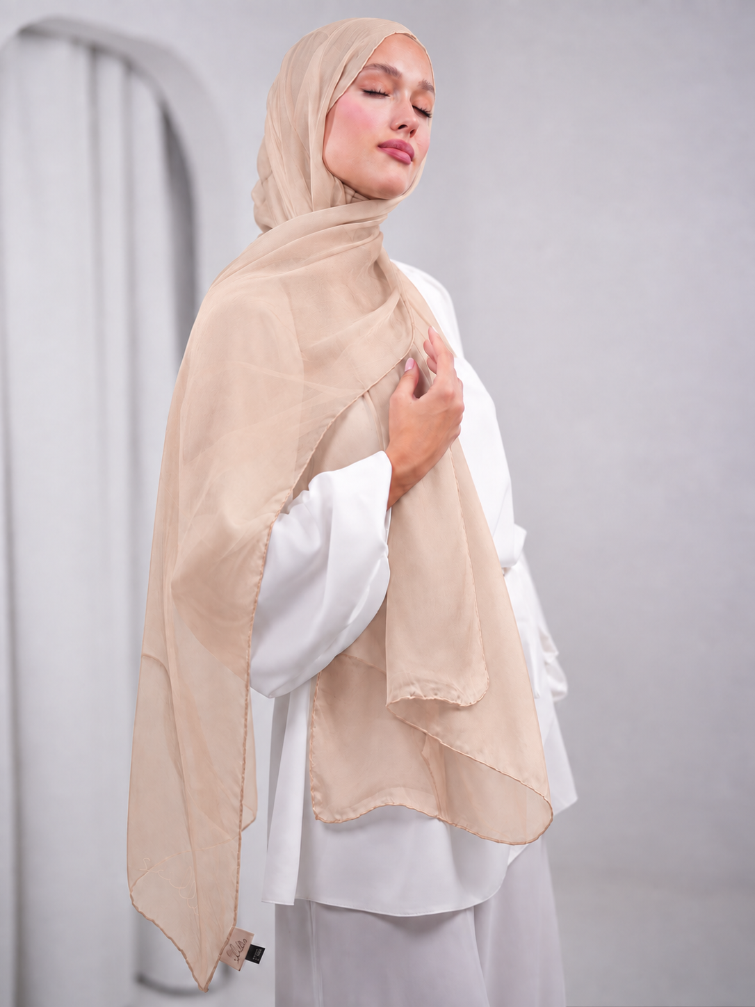 Silk Plain Shawl