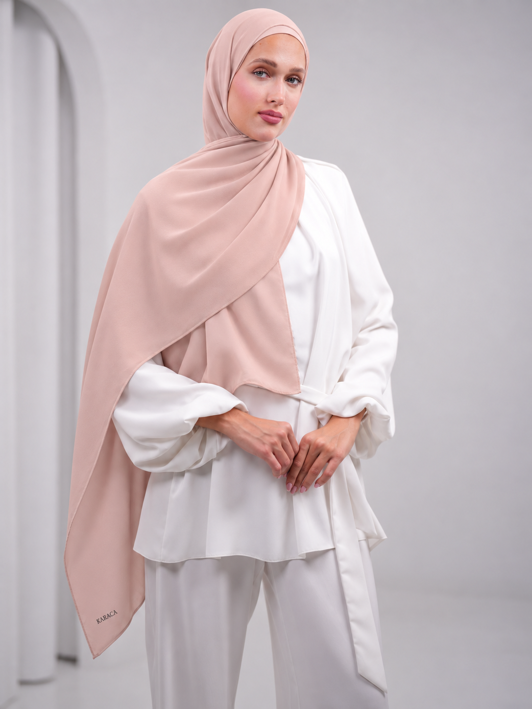Karaca Soft Crepe shawl