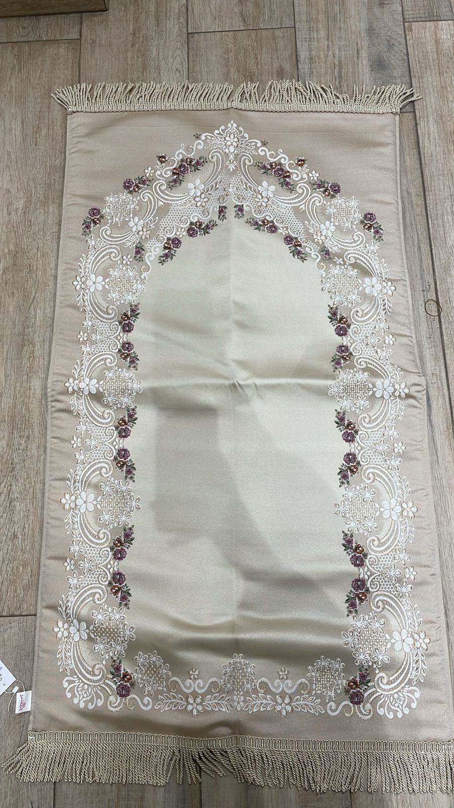 Satin Padded Victorian Premium Prayer Mat