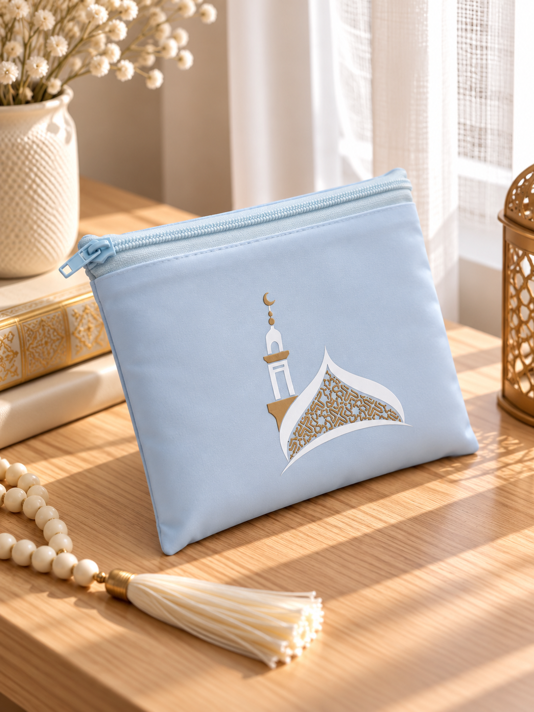 Travel Prayer Mat with Zipper | Portable & Foldable