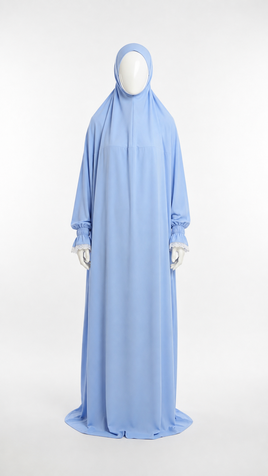 Blue prayer gown one piece