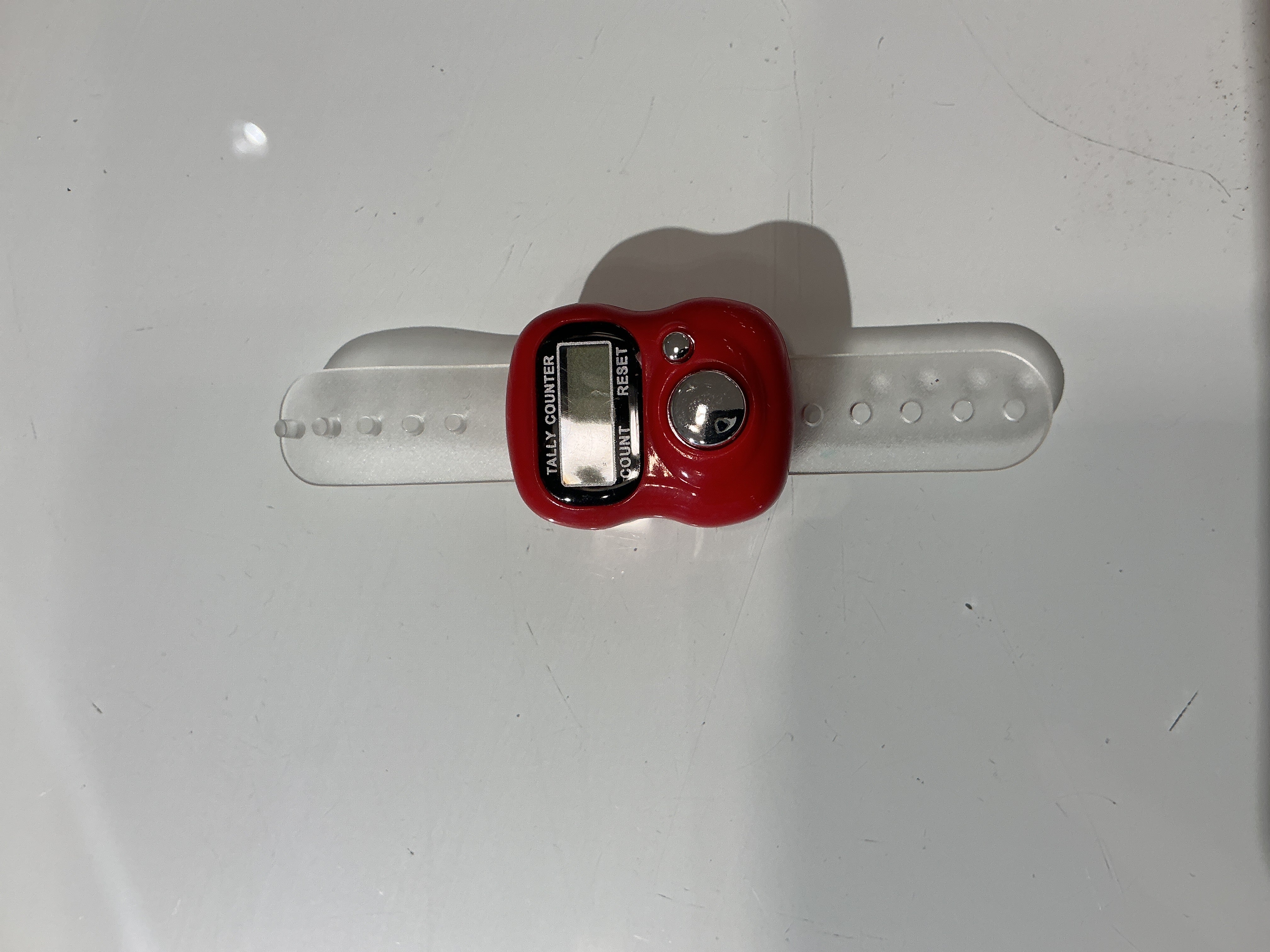 Counter with light