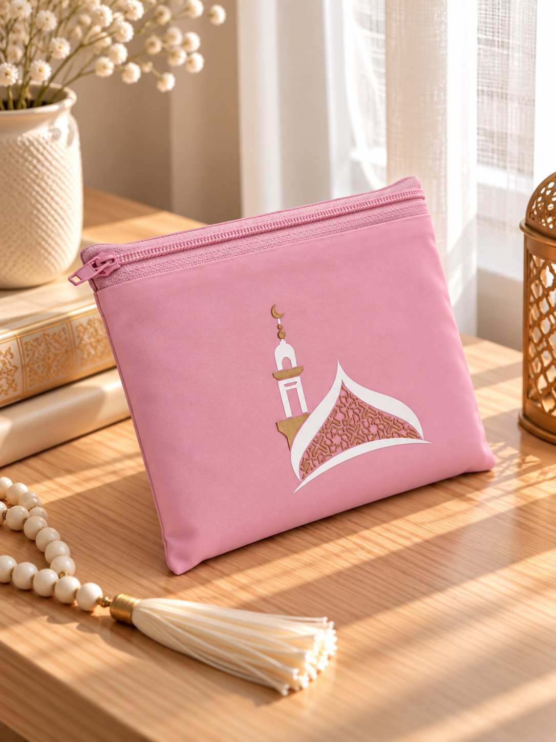 Travel Prayer Mat with Zipper | Portable & Foldable