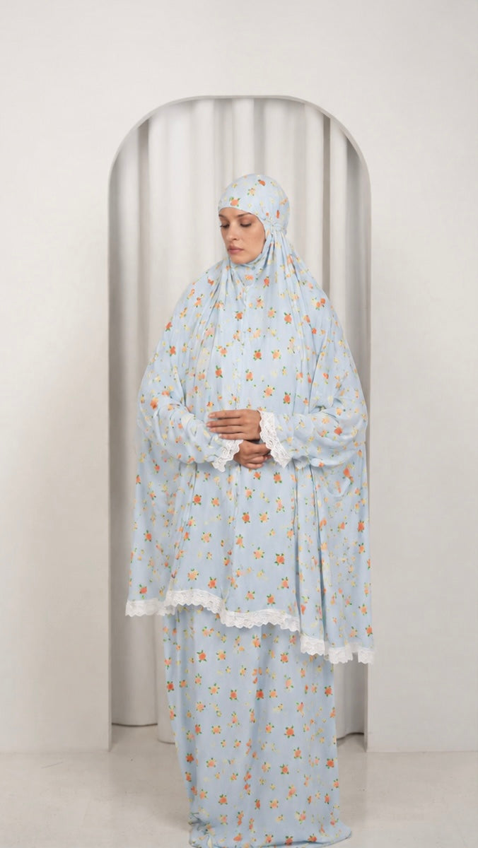 Two pieces prayer gown a63