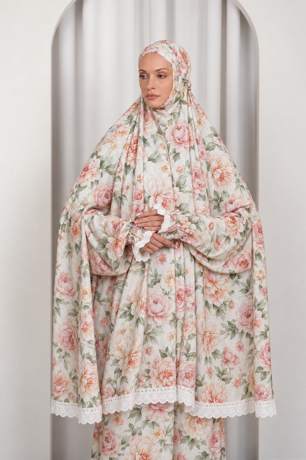 Two pieces prayer gown a85