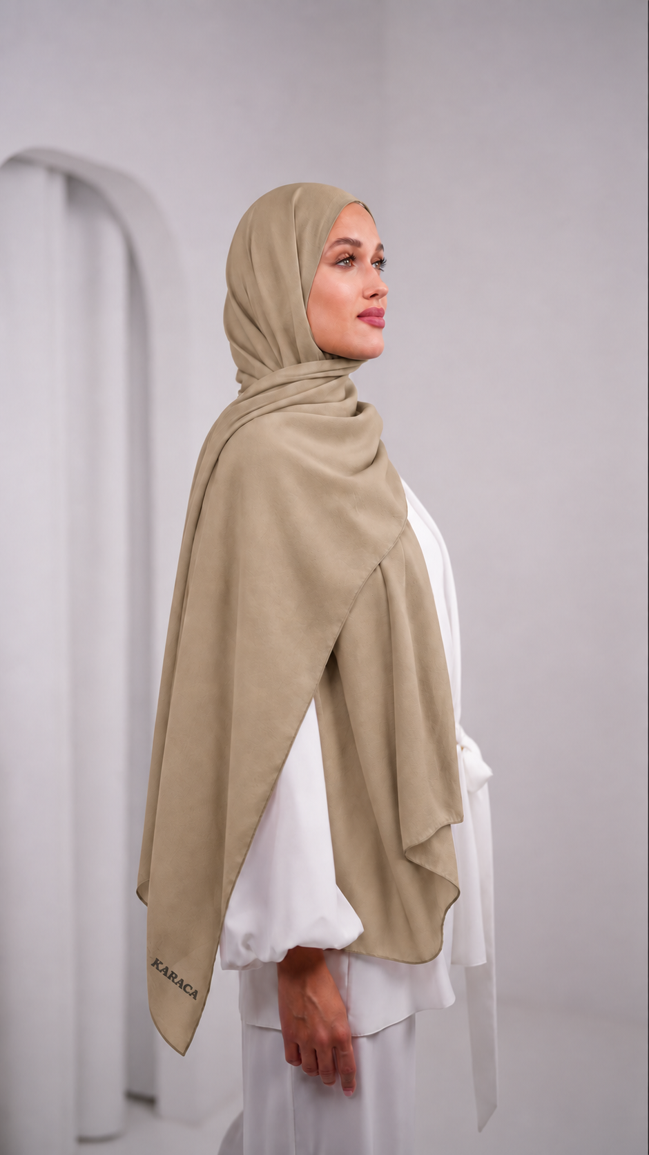 Karaca Soft Crepe shawl