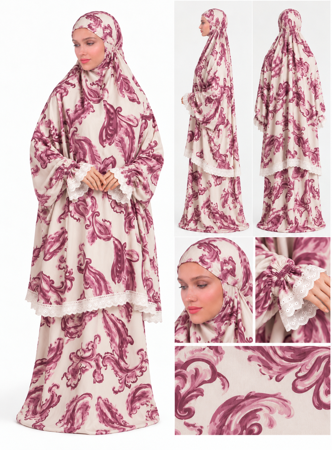 Two pieces prayer gown a90
