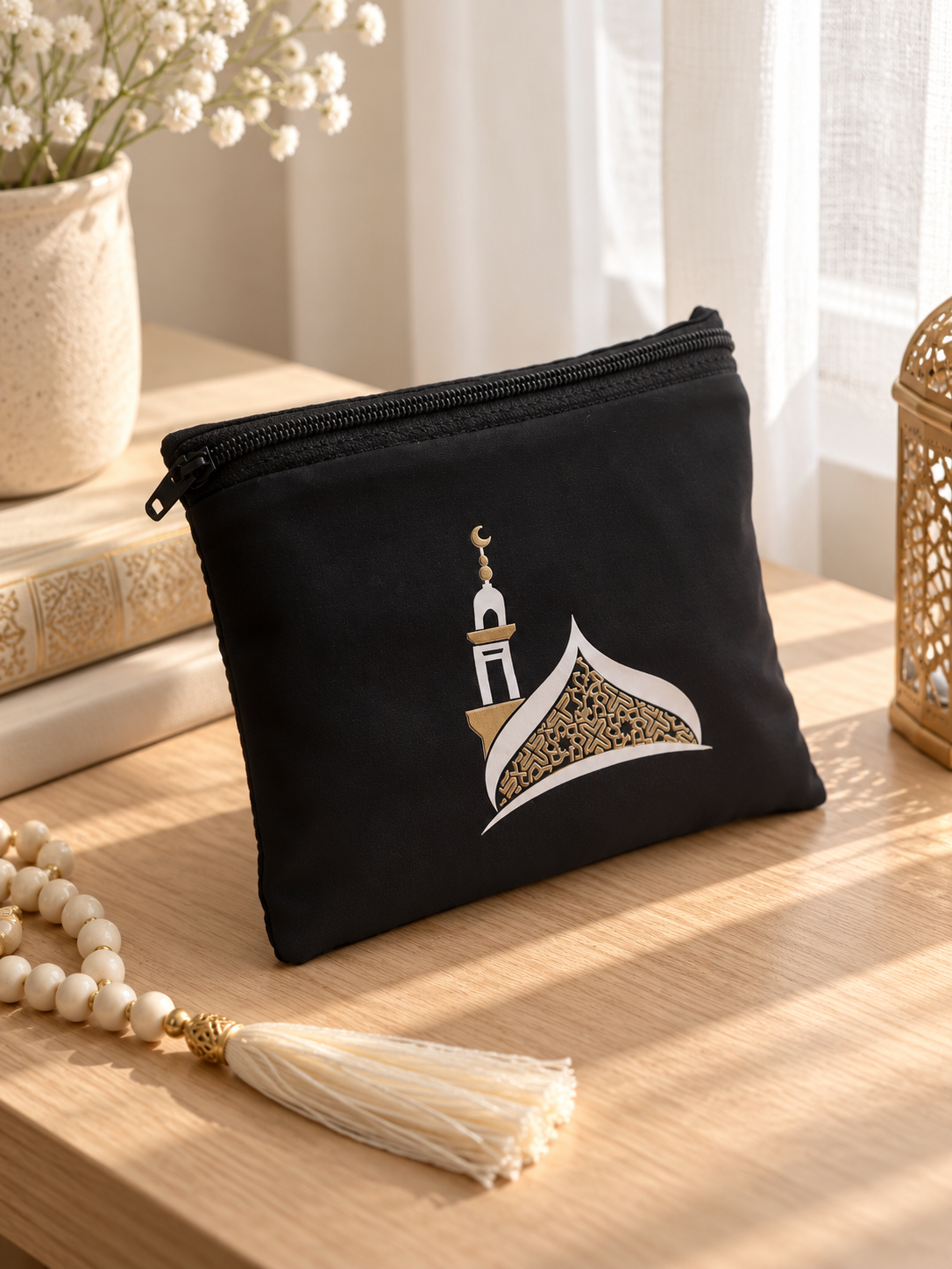 Travel Prayer Mat with Zipper | Portable & Foldable