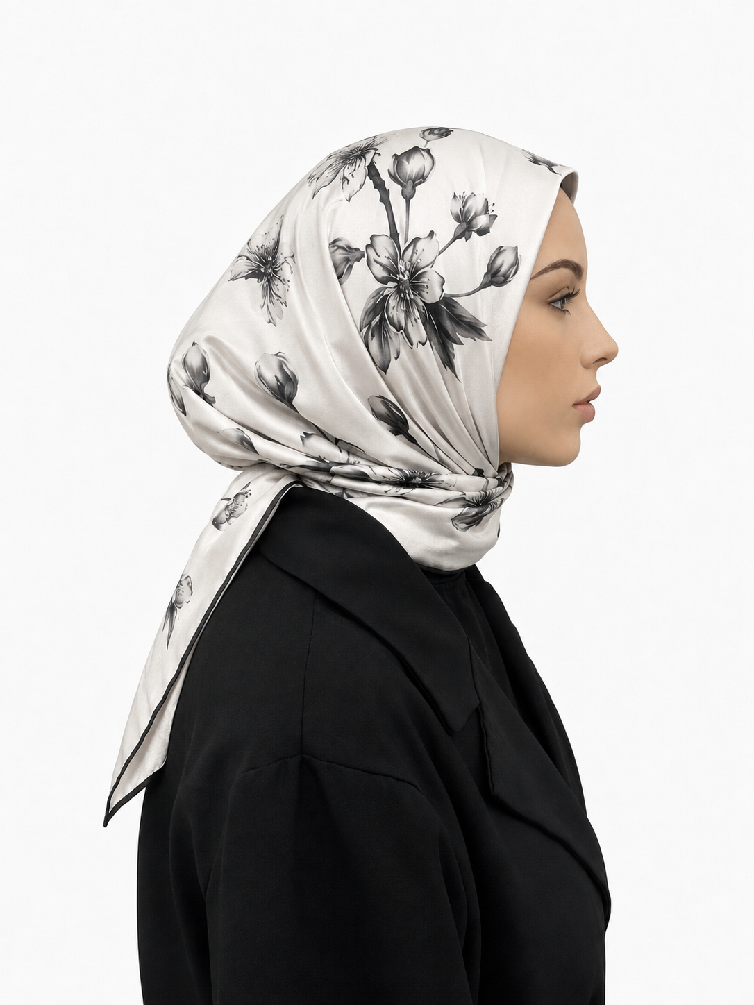 Satin Turkish Hijab - Scarf