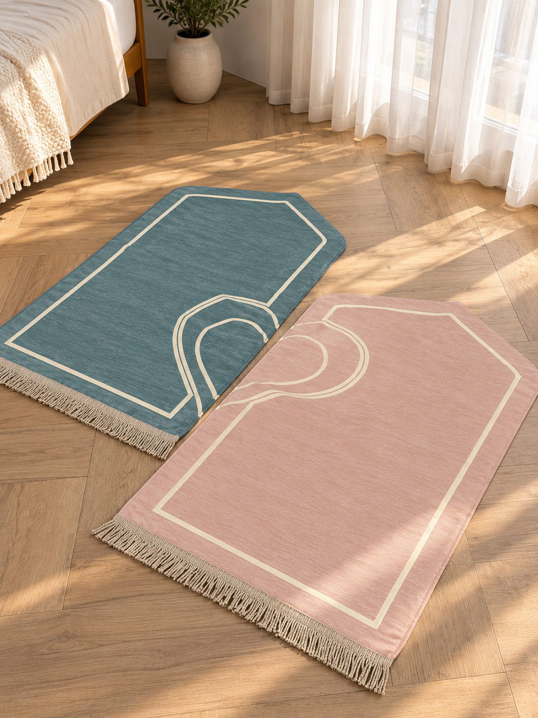 Couple Velvet Prayer Mats