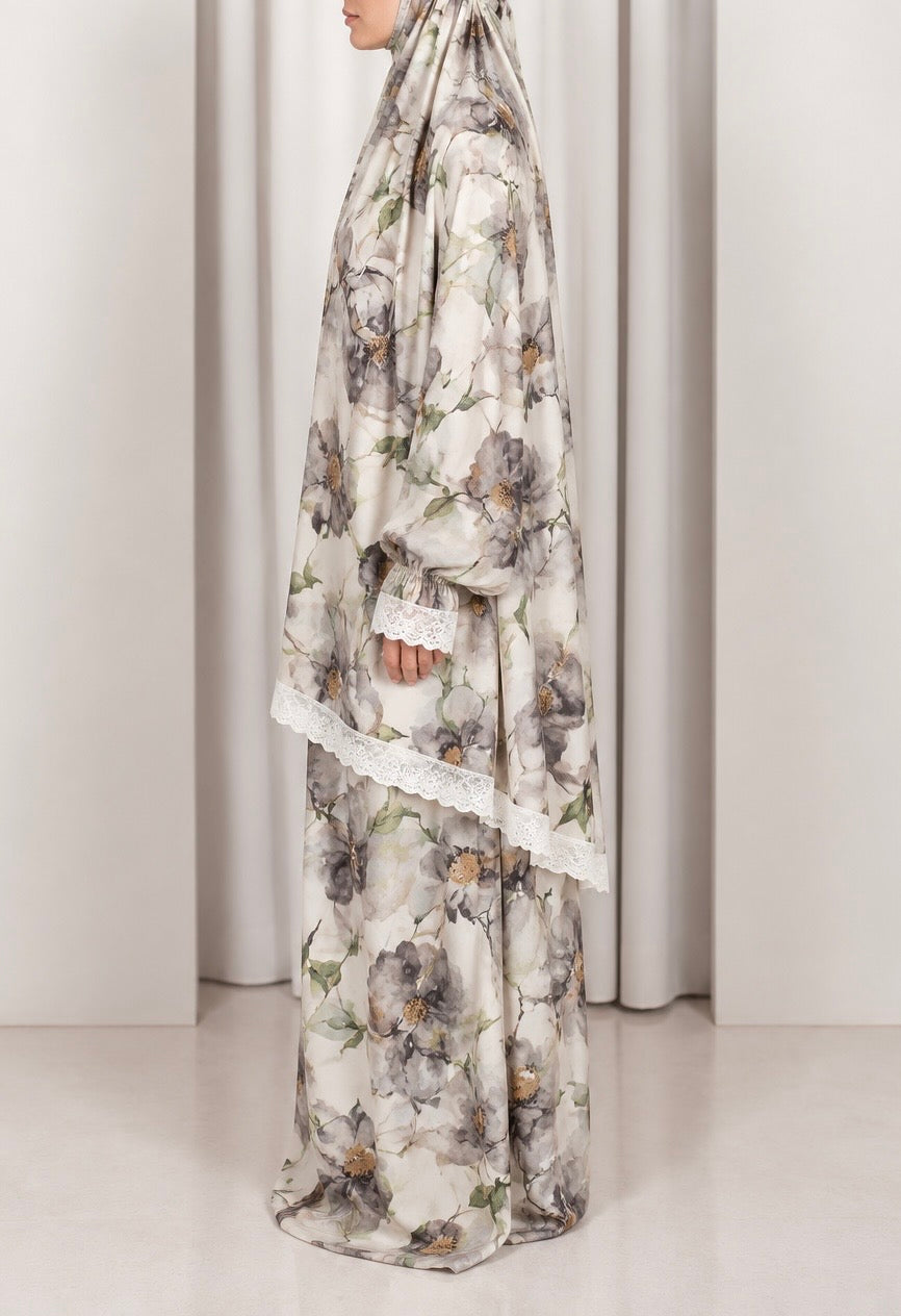 Two pieces prayer gown a66