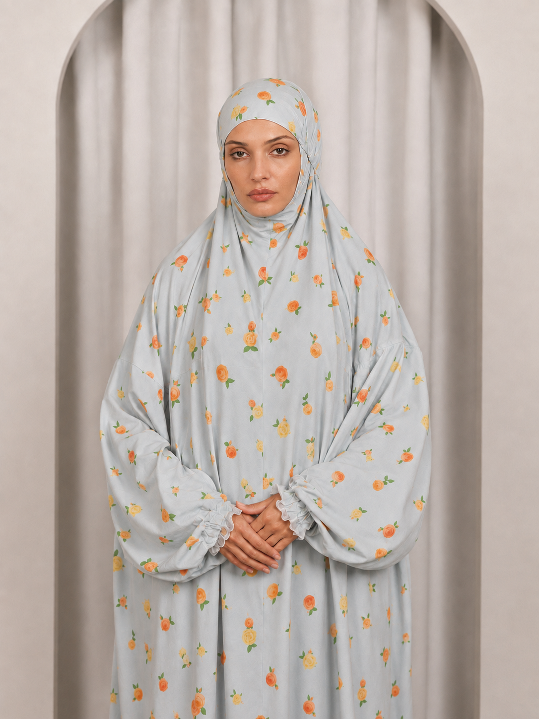 One piece prayer gown b05