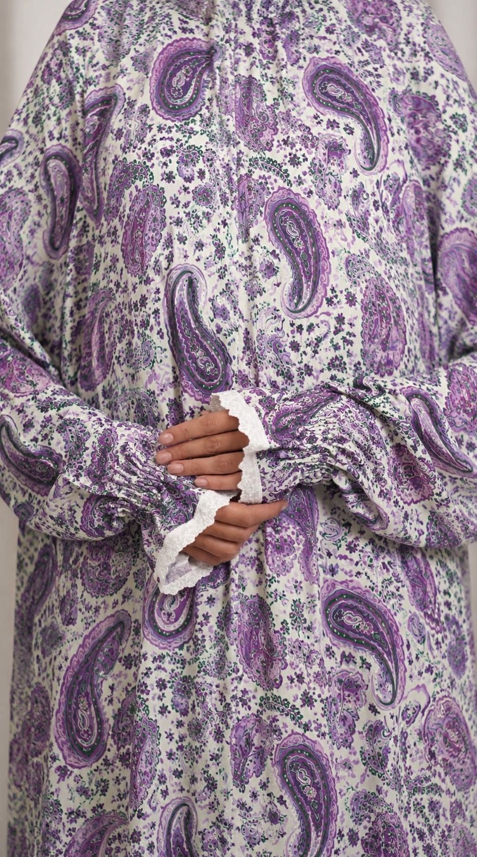 Prayer gown one piece b66