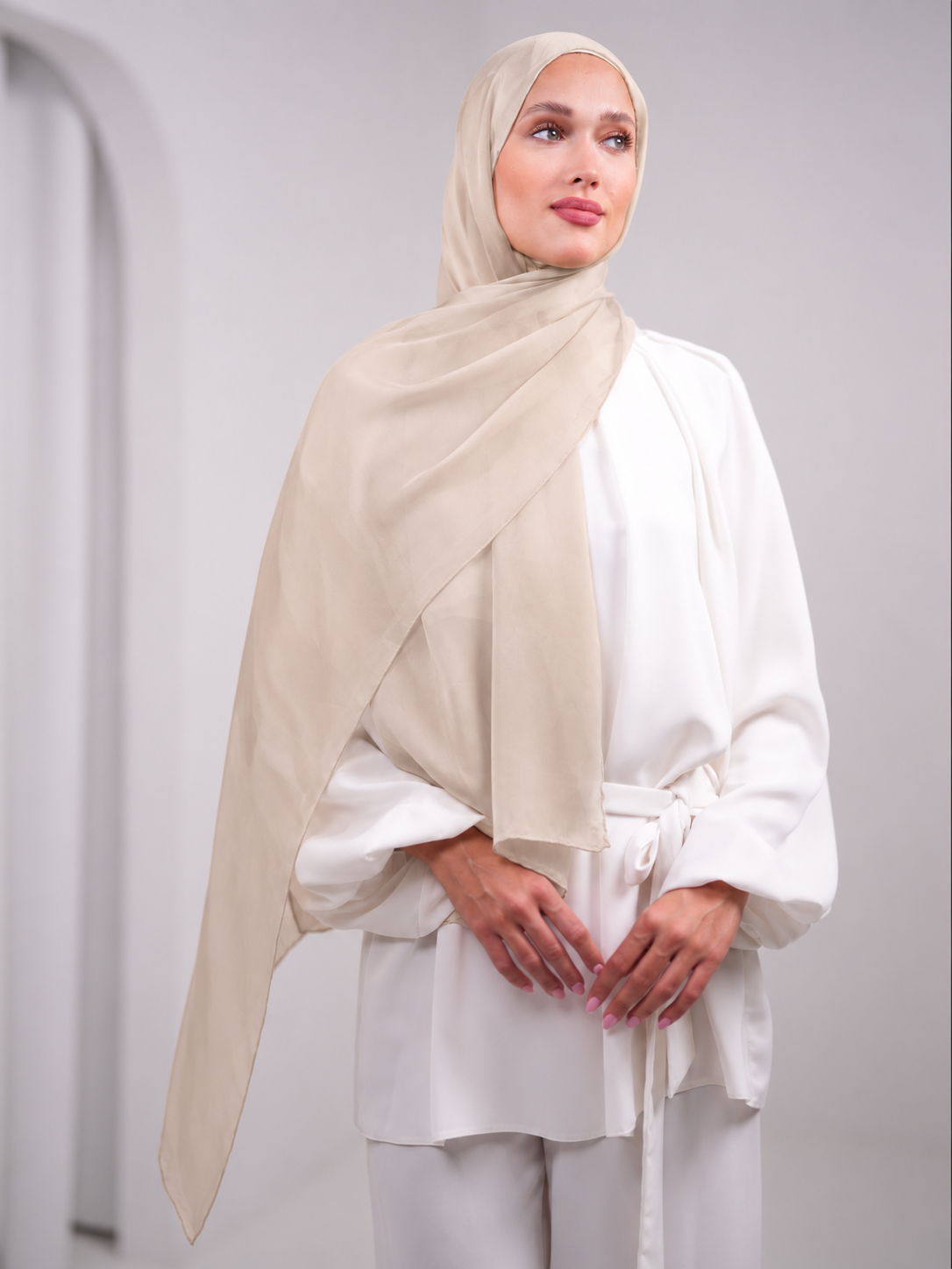 Silk Plain Shawl