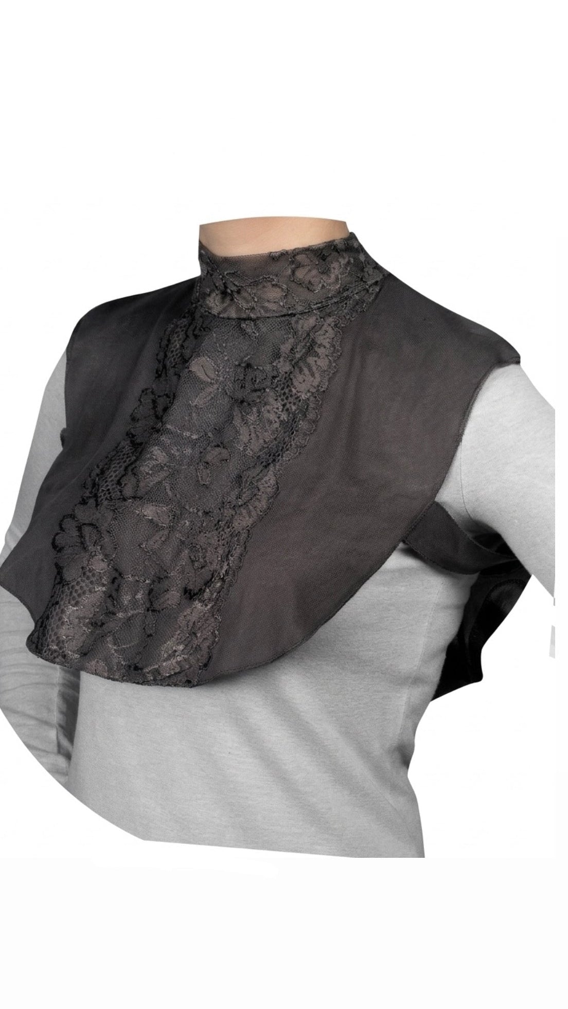 Lace Shirt Neck collar