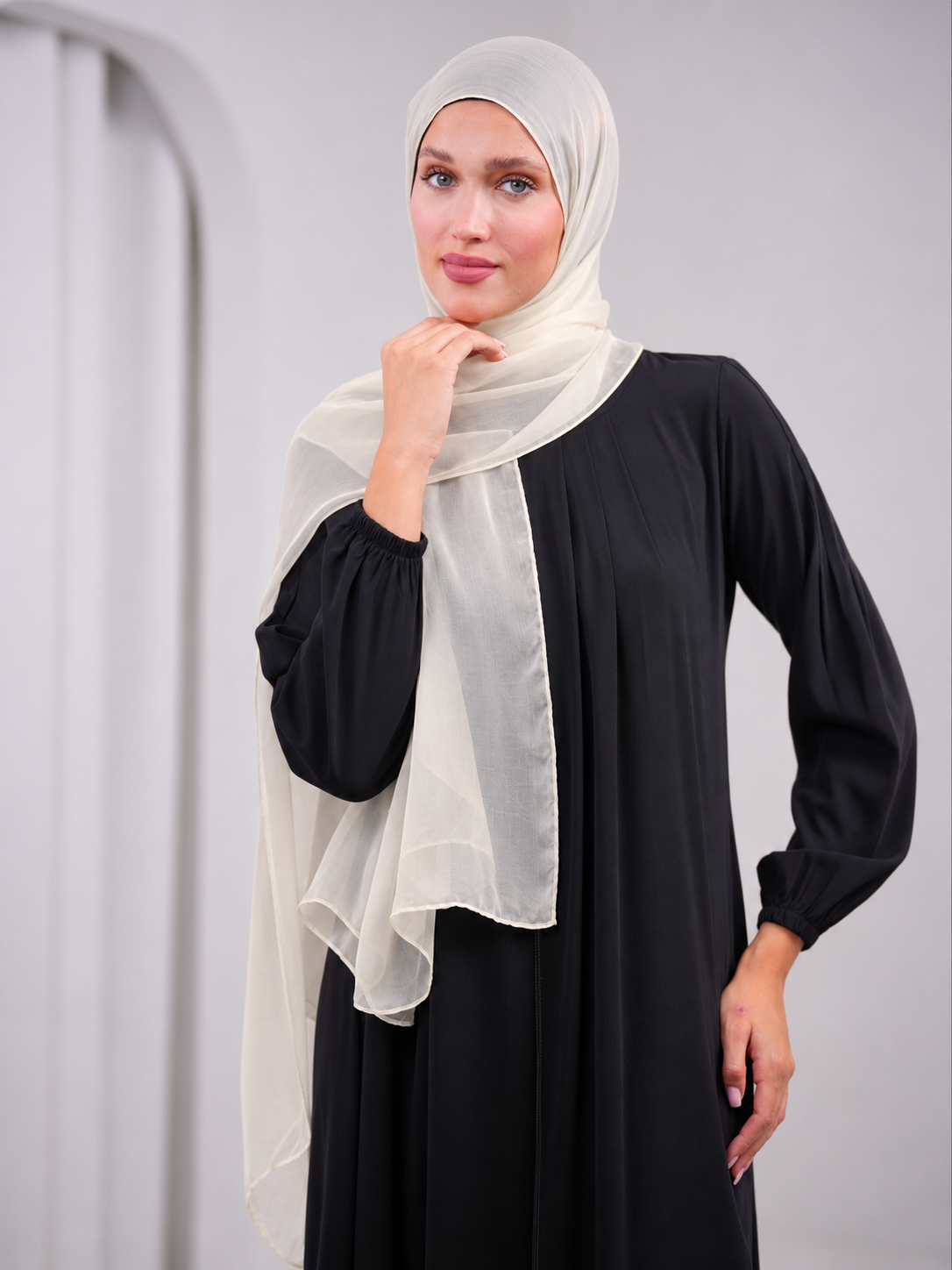 Silk Plain Shawl