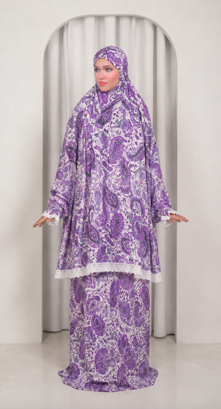 Prayer gown two pieces a61