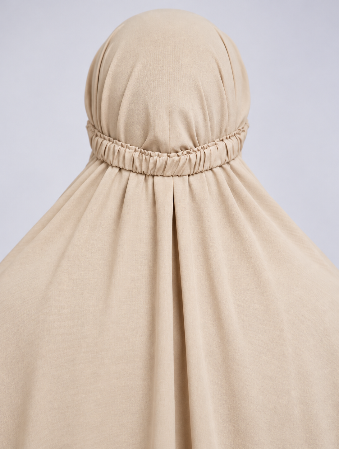 Beige Two Piece Prayer Gown