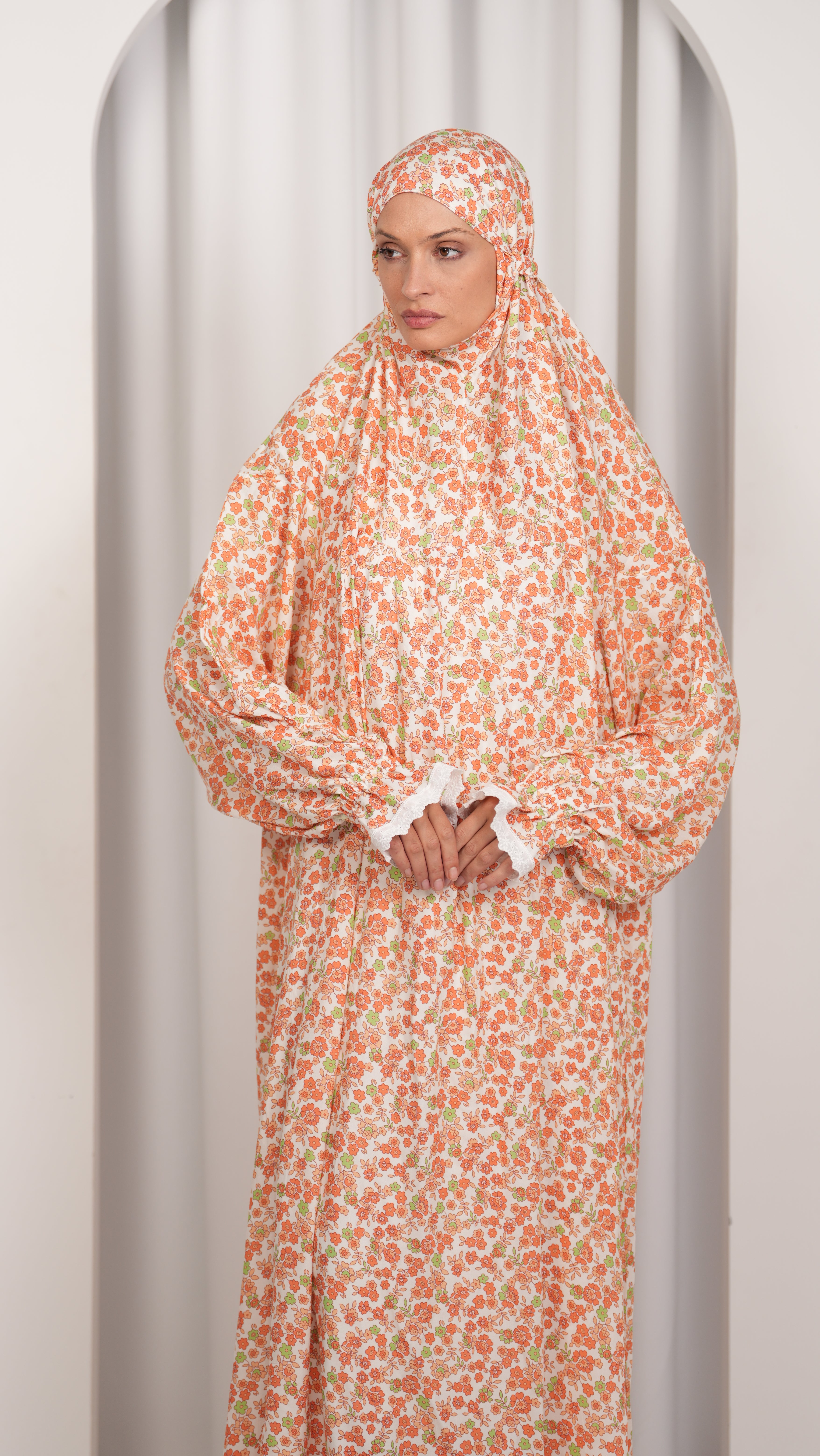 Prayer gown one piece b58