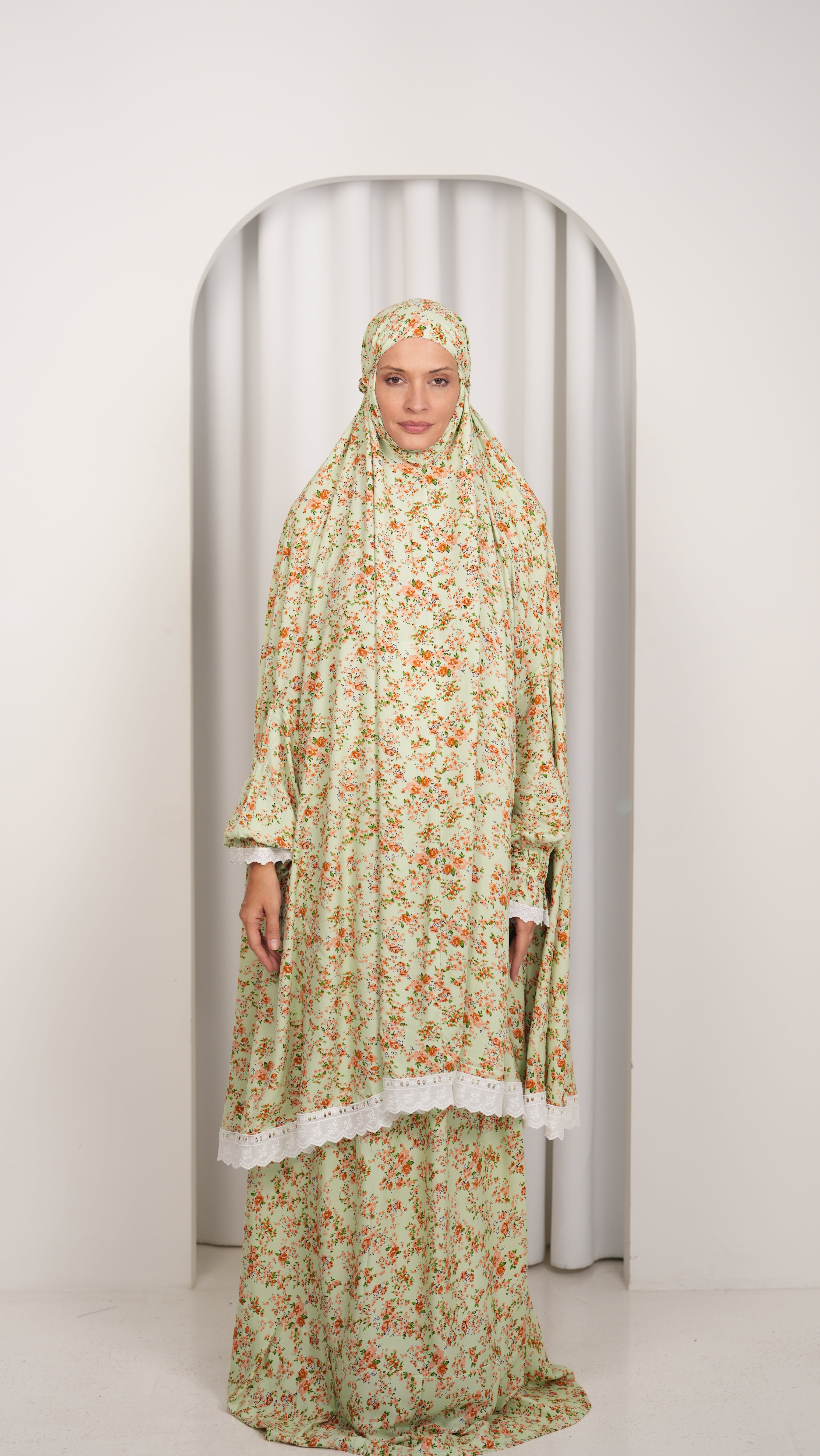 Two Piece Prayer Gown a56