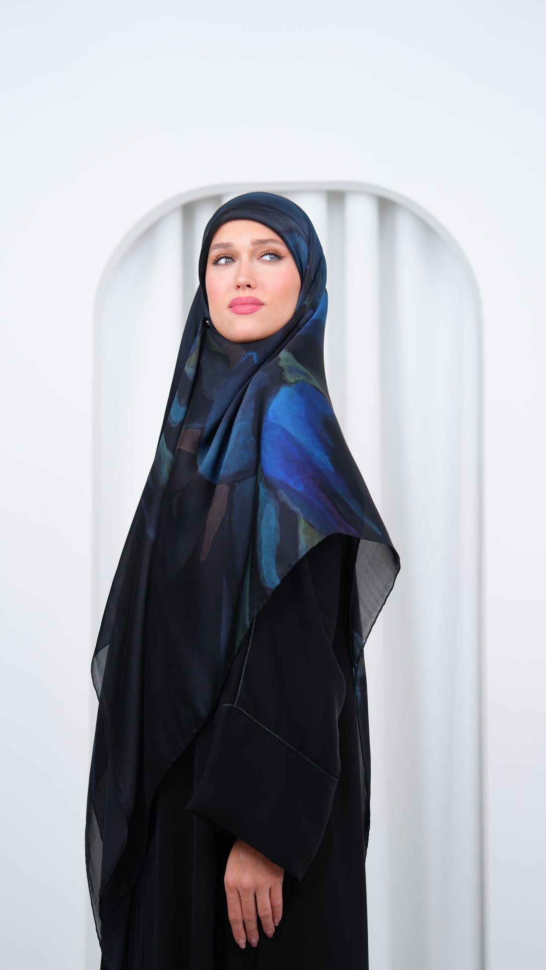 scilla turkish silk scarf D6