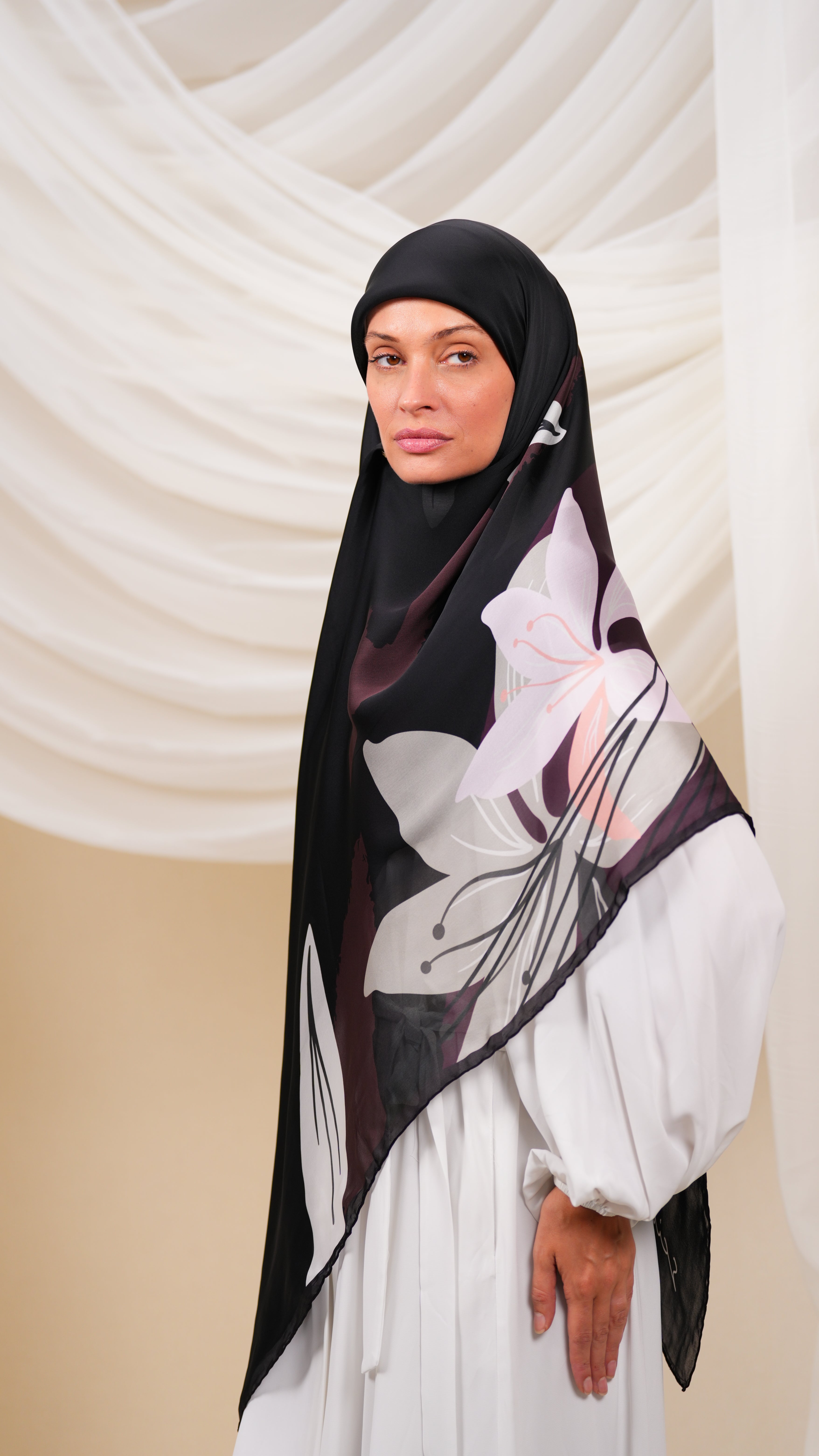 scilla turkish silk scarf ttr6