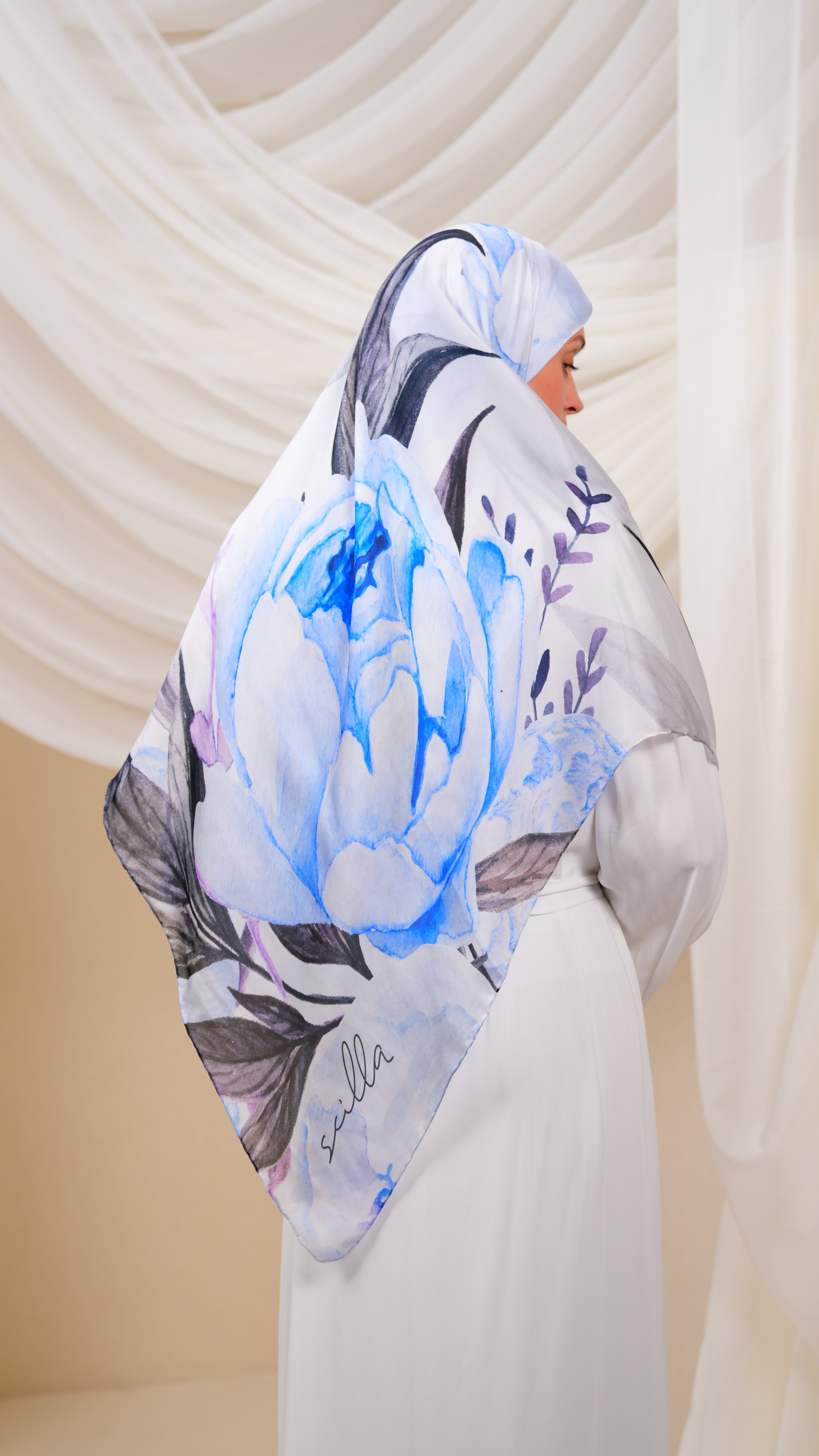 scilla turkish silk scarf Otr3
