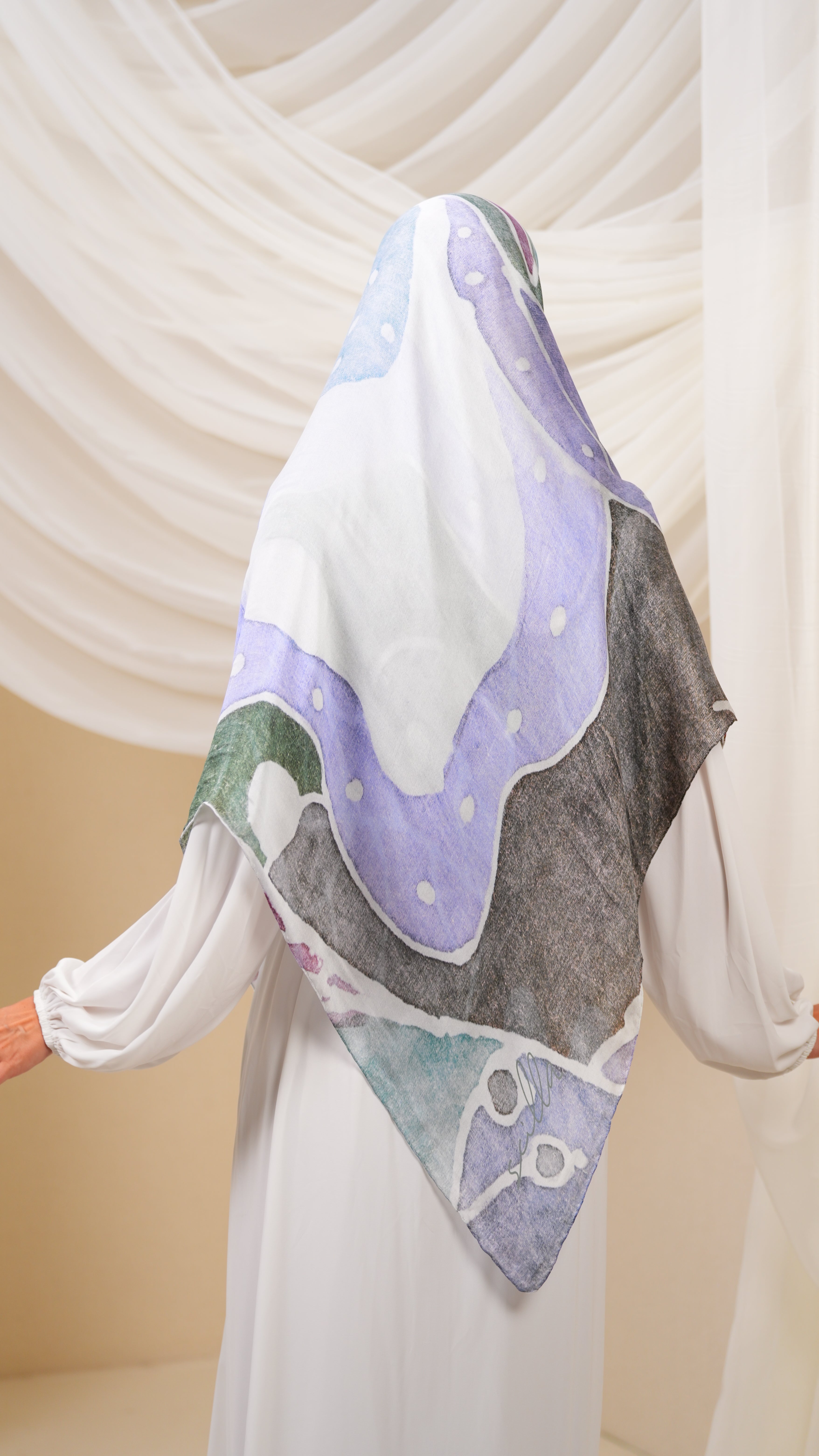 scilla turkish silk scarf ztr4