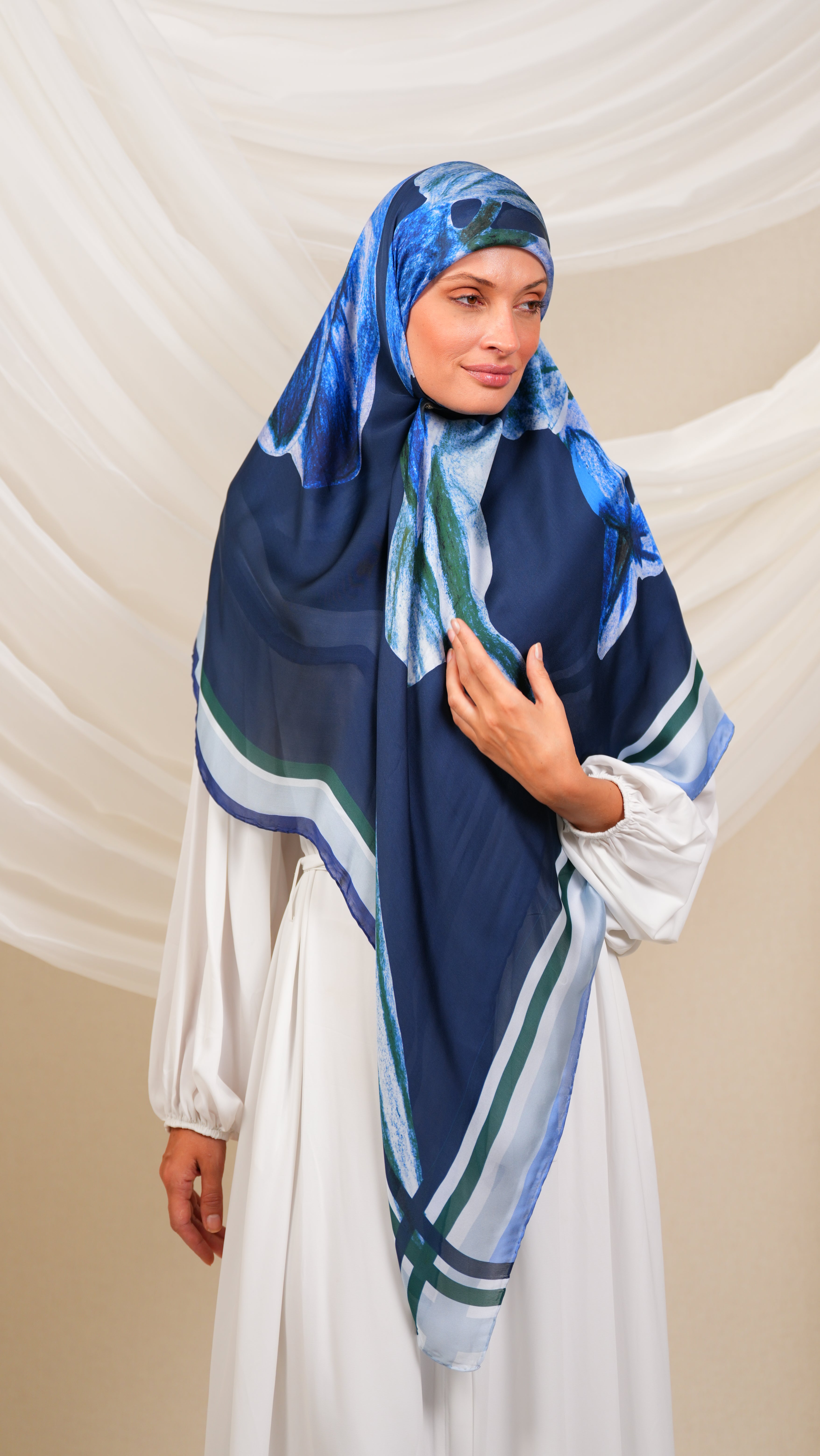 scilla turkish silk scarf xtr1