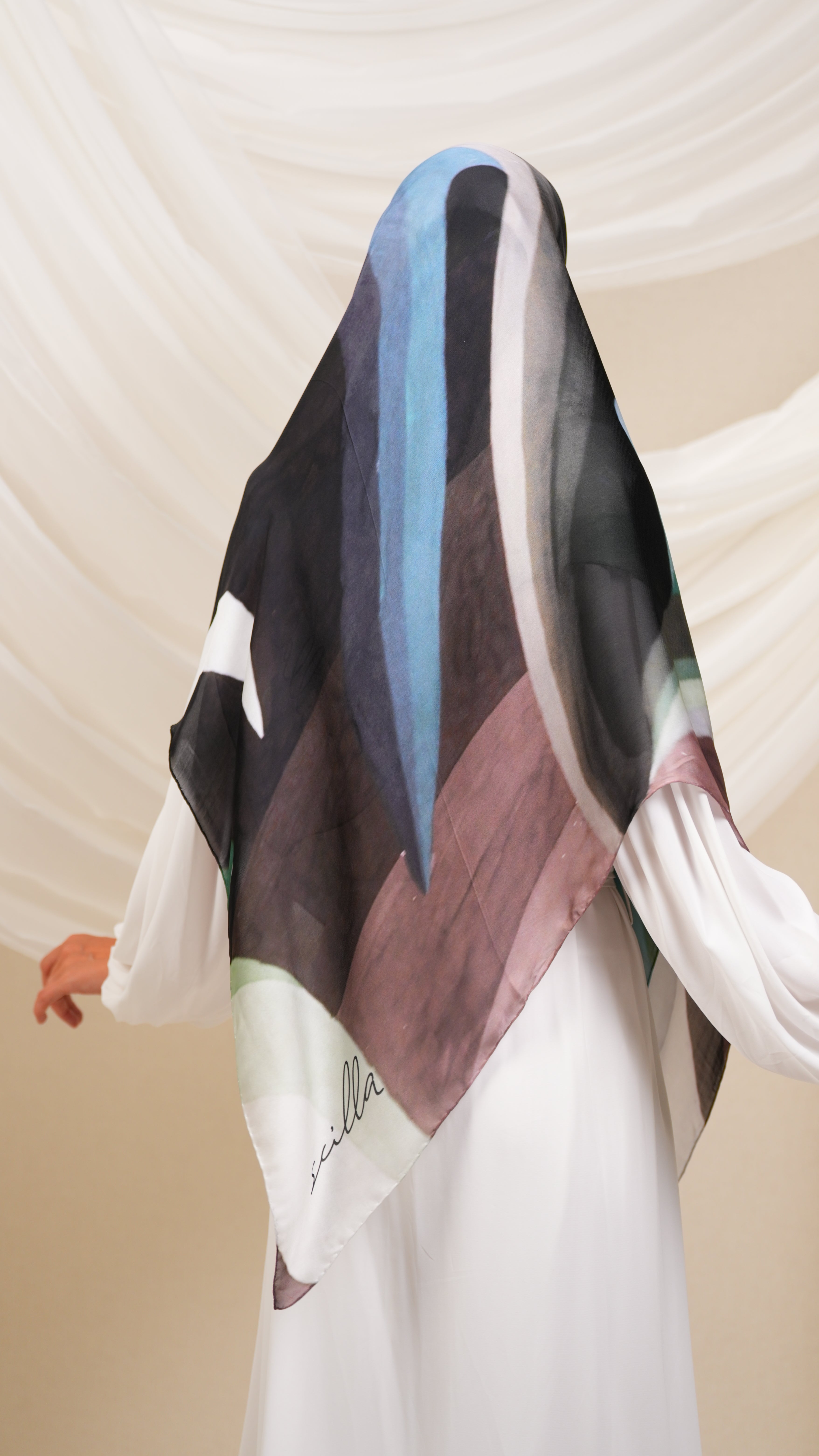 scilla turkish silk scarf VTR3