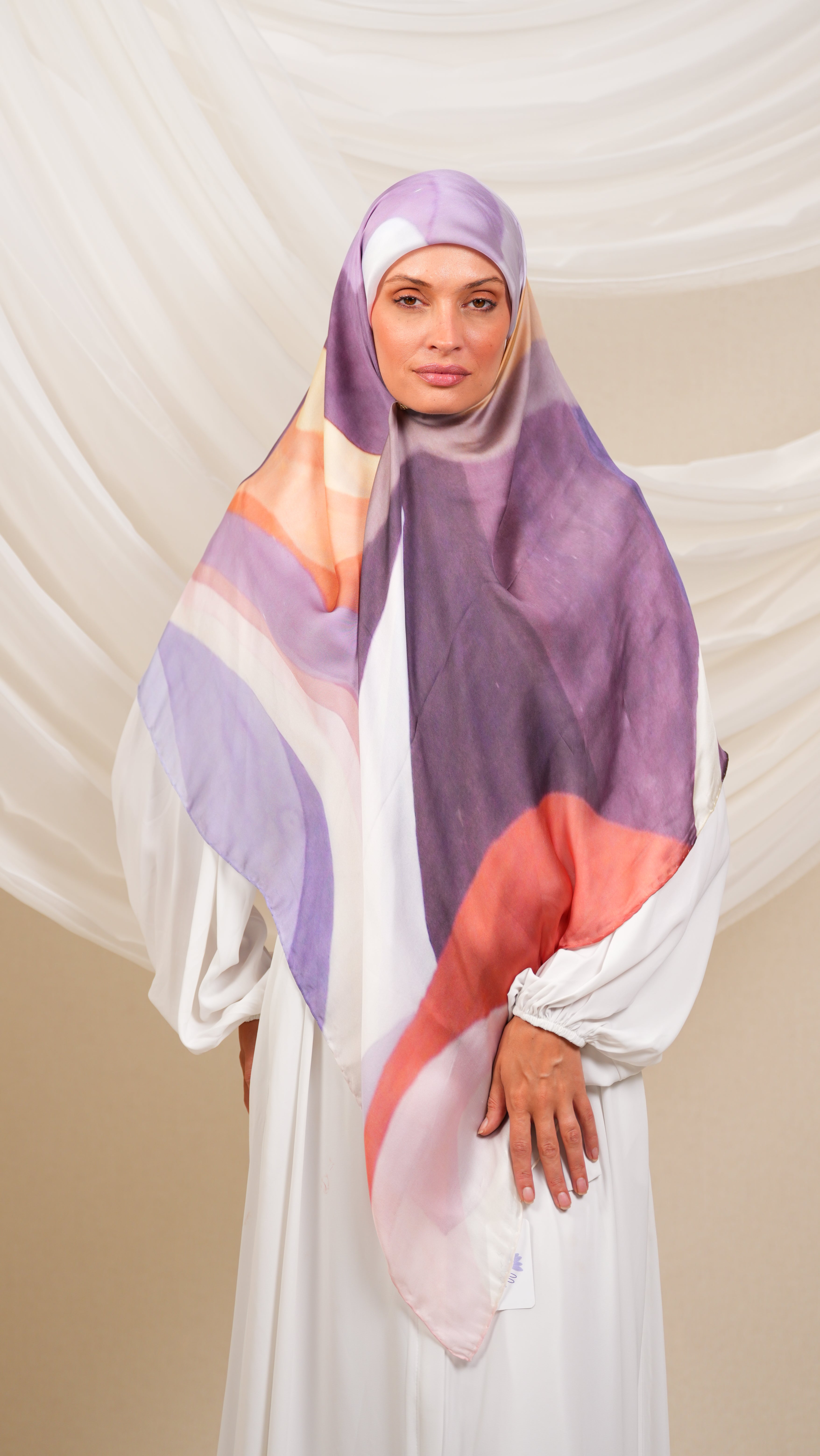 scilla turkish silk scarf VTR4