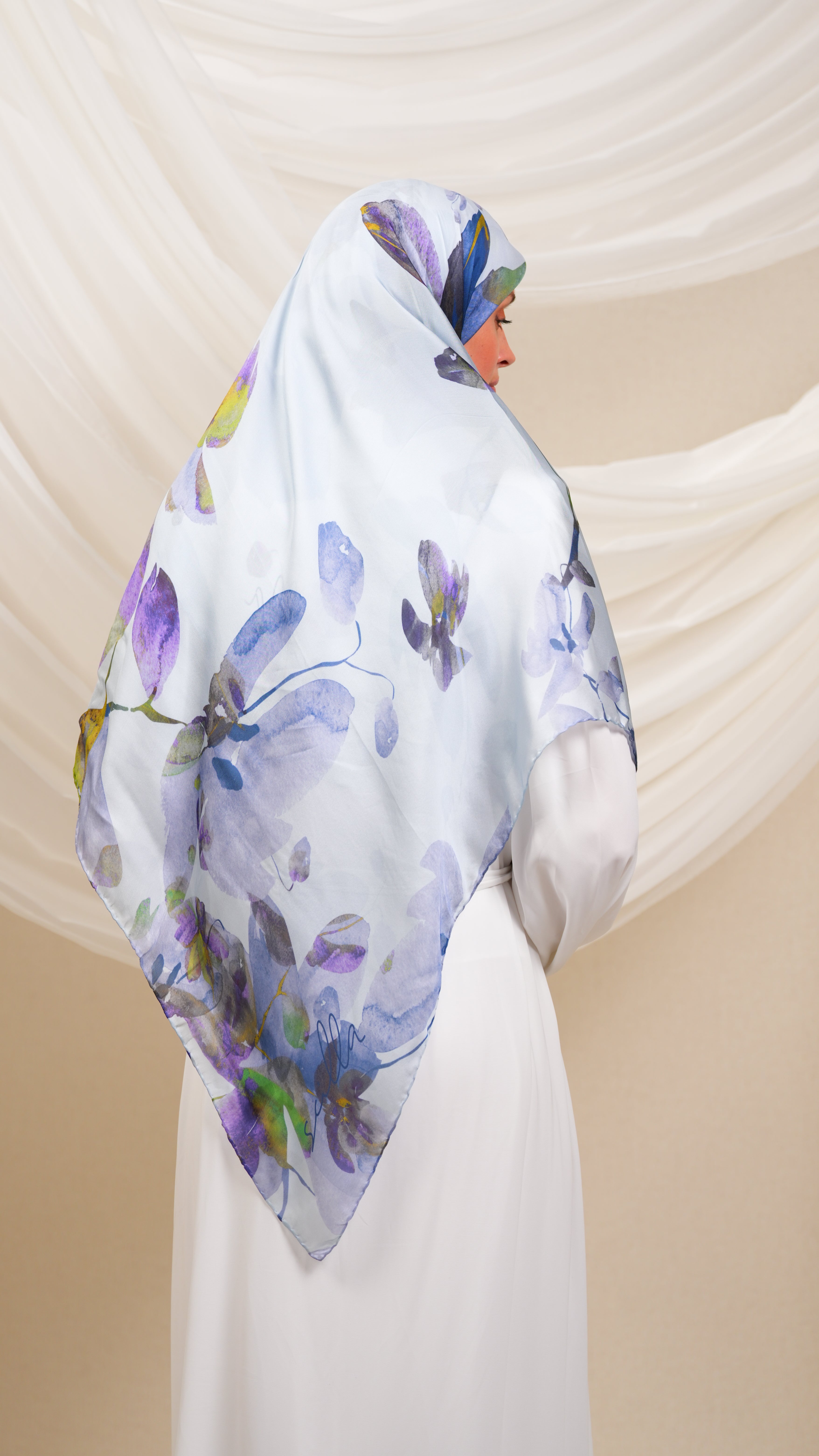 scilla turkish silk scarf ytr3