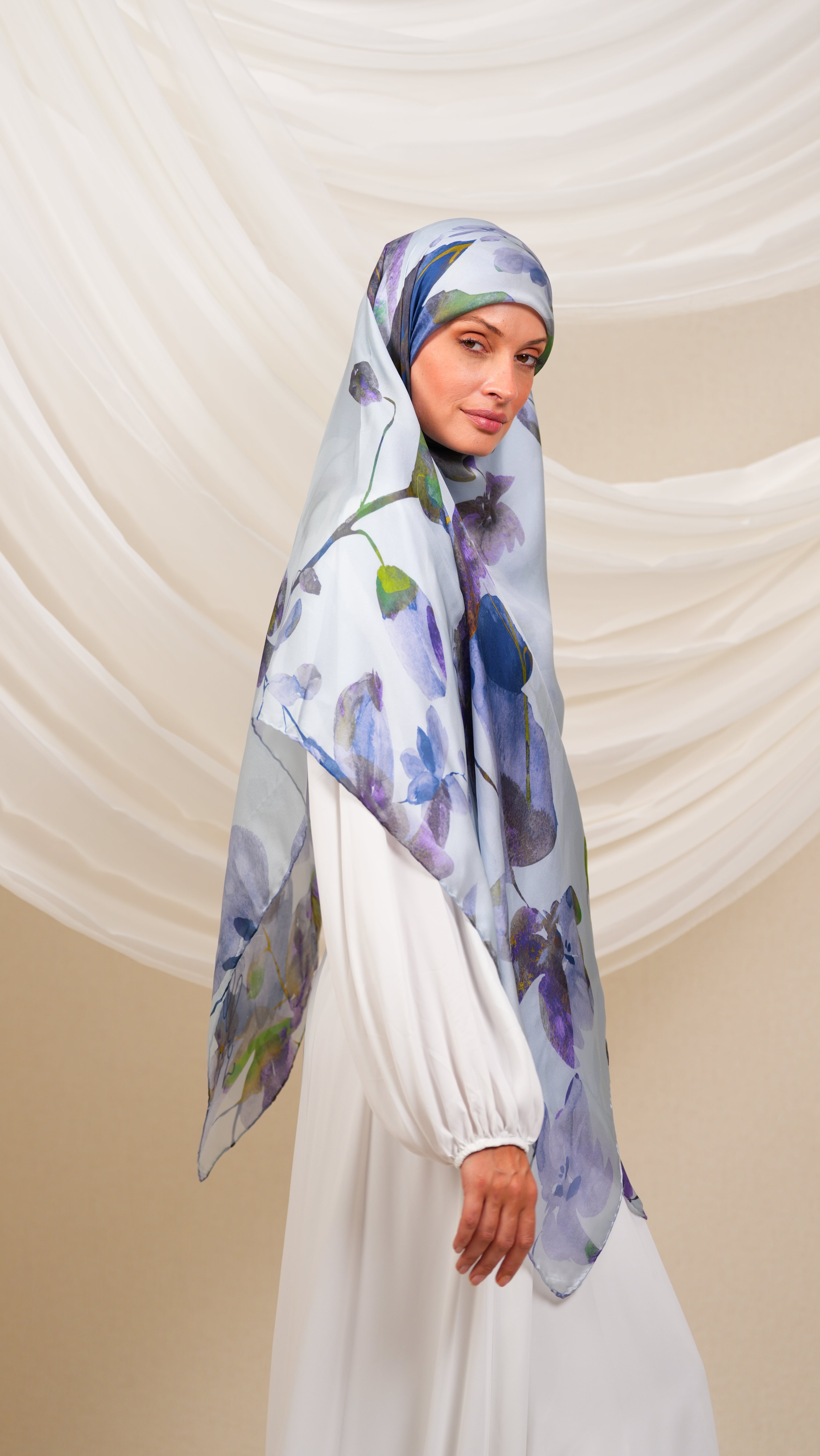 scilla turkish silk scarf ytr3