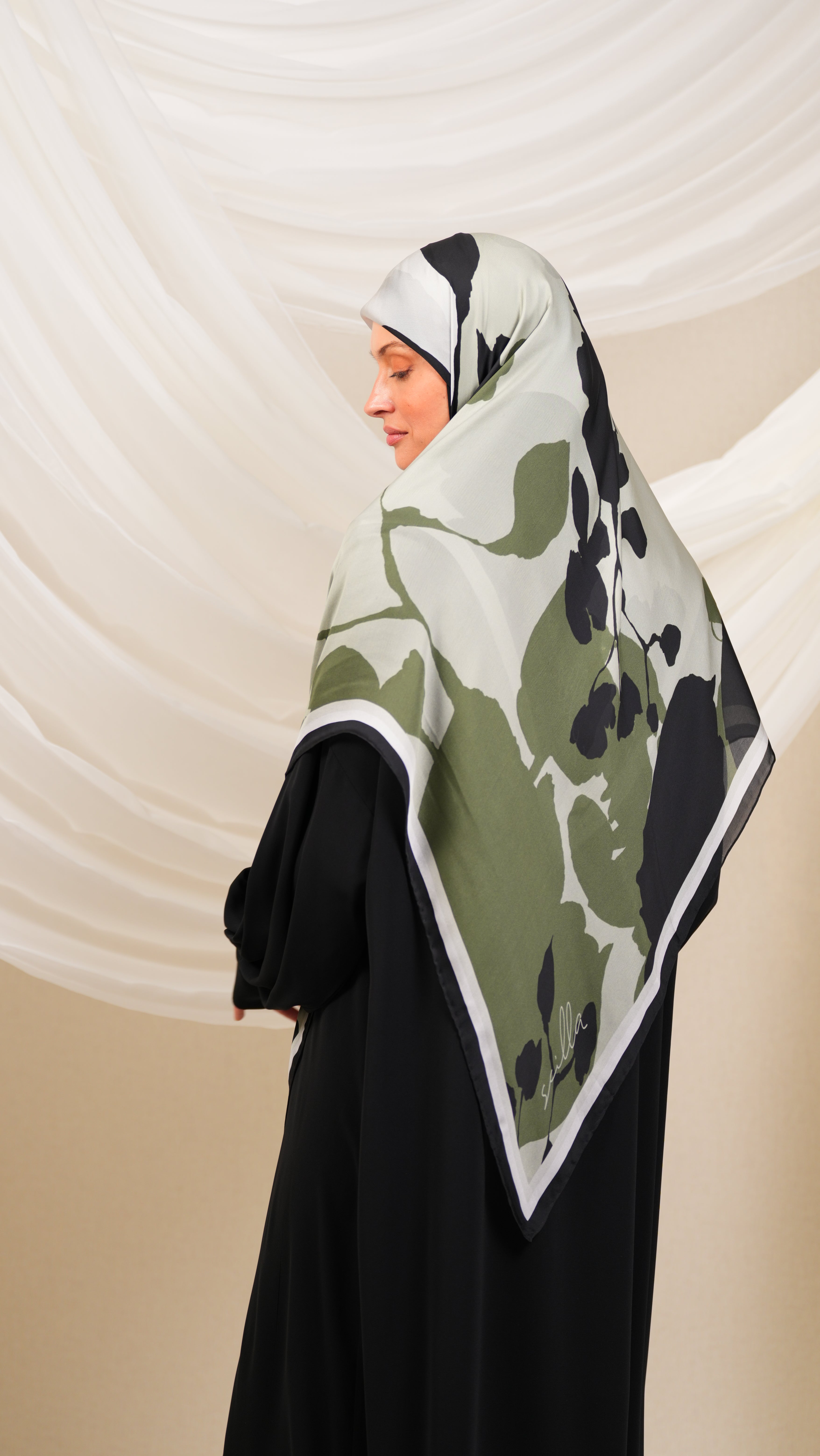 scilla turkish silk scarf Wtr3