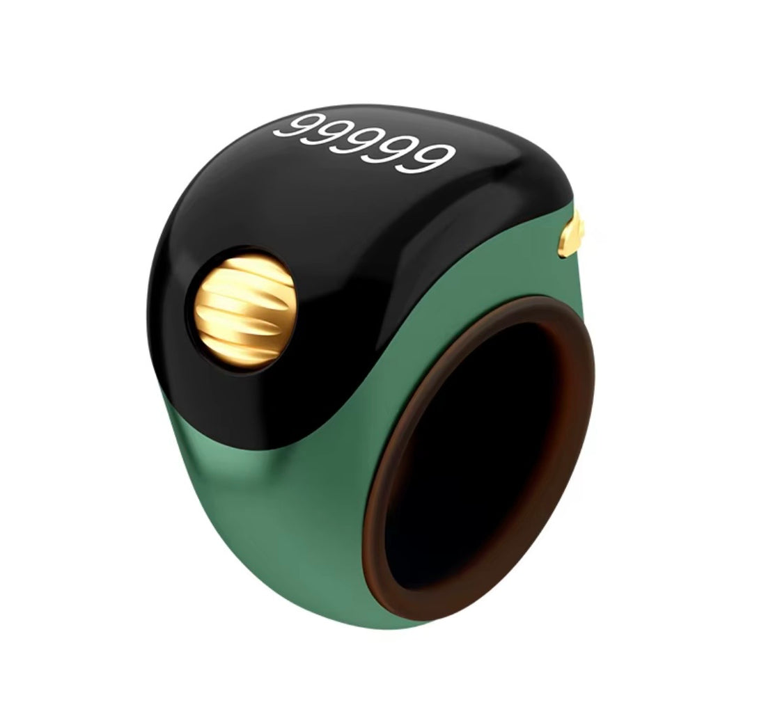 Smart Tasbih Tally Counter Ring – Zikr & Prayer Counter