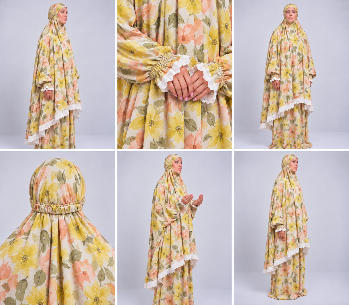 TWO pieces prayer gown a88