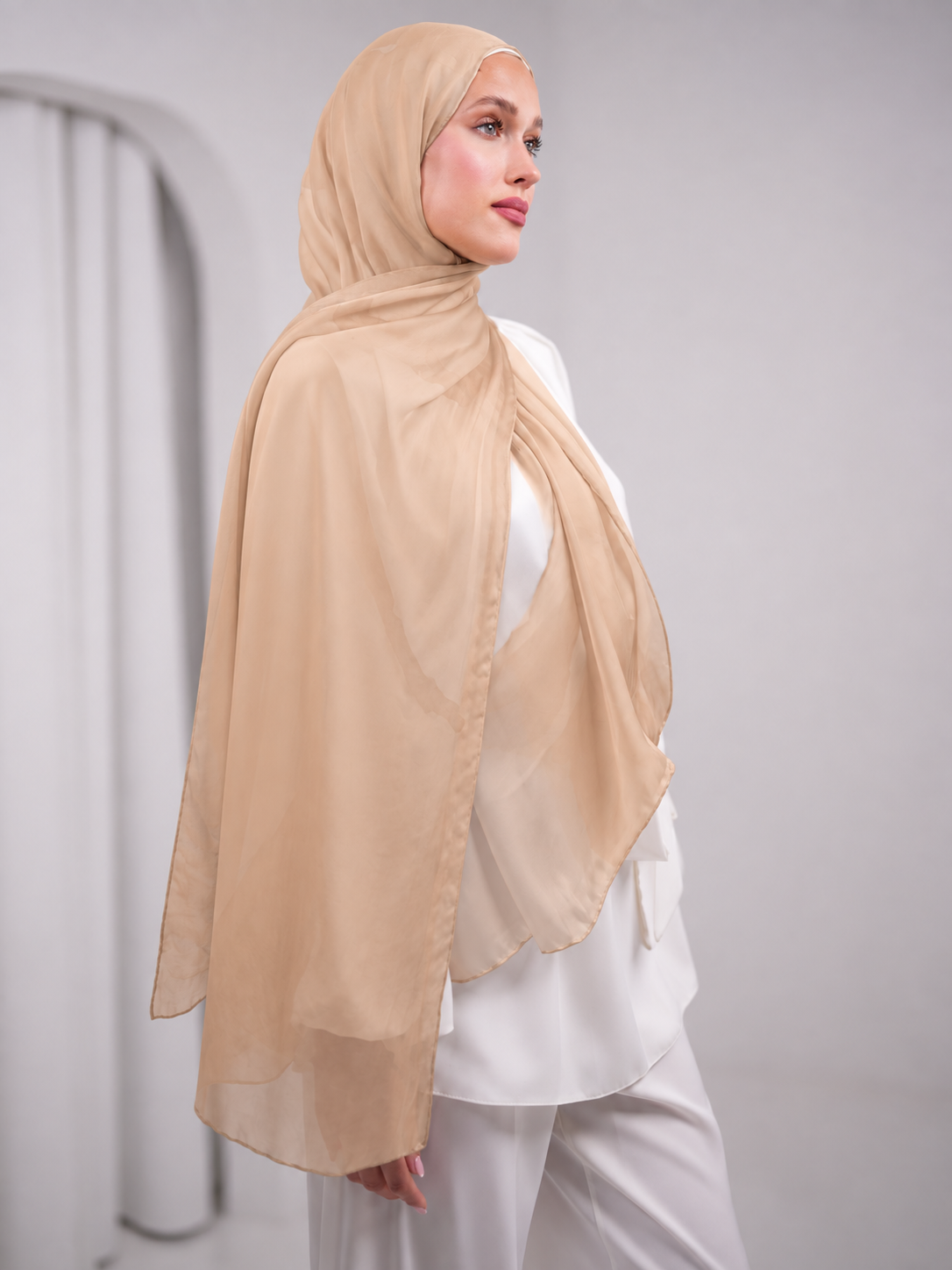 Silk Plain Shawl