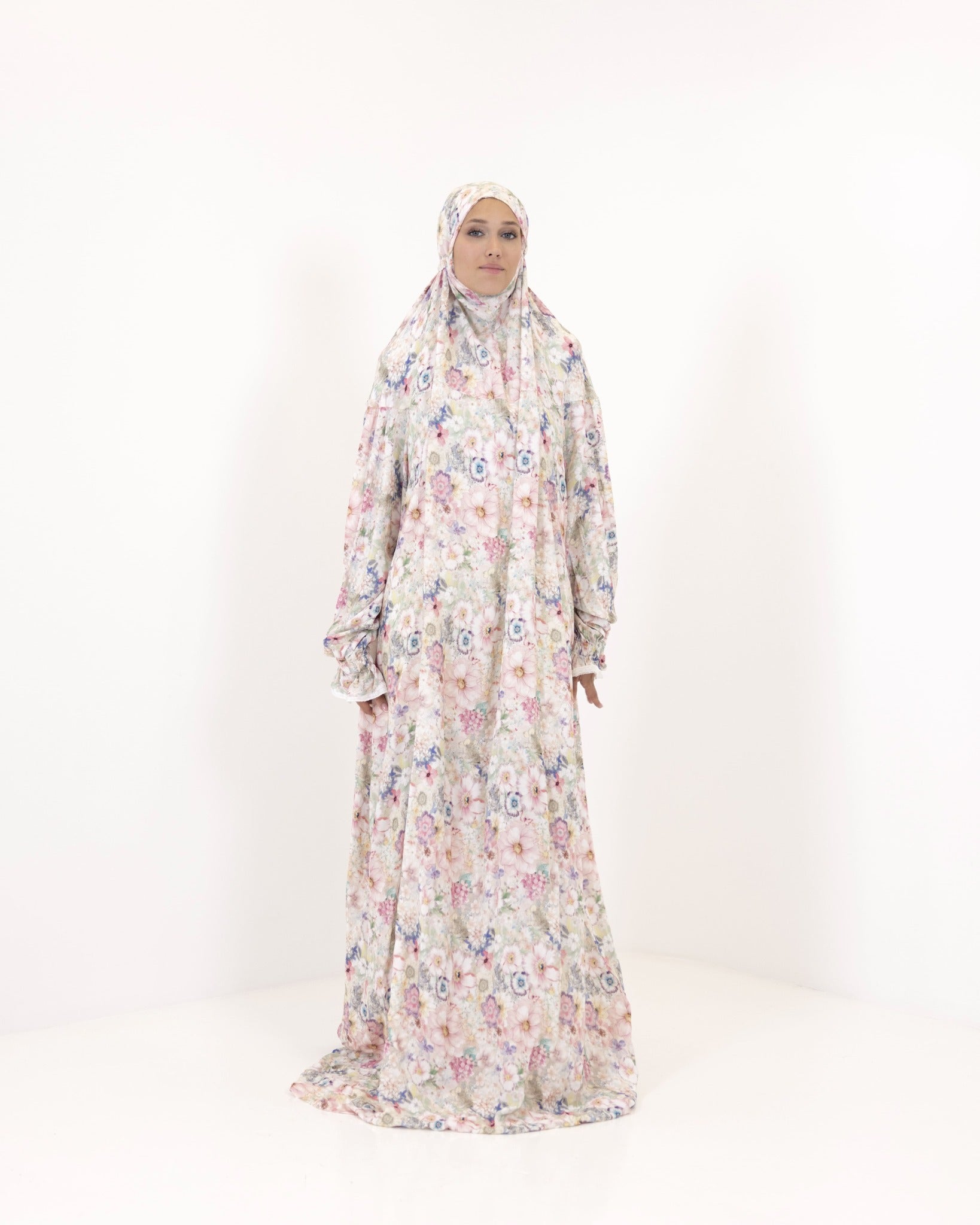 Pastel Blossom Serenity Prayer Gown One piece