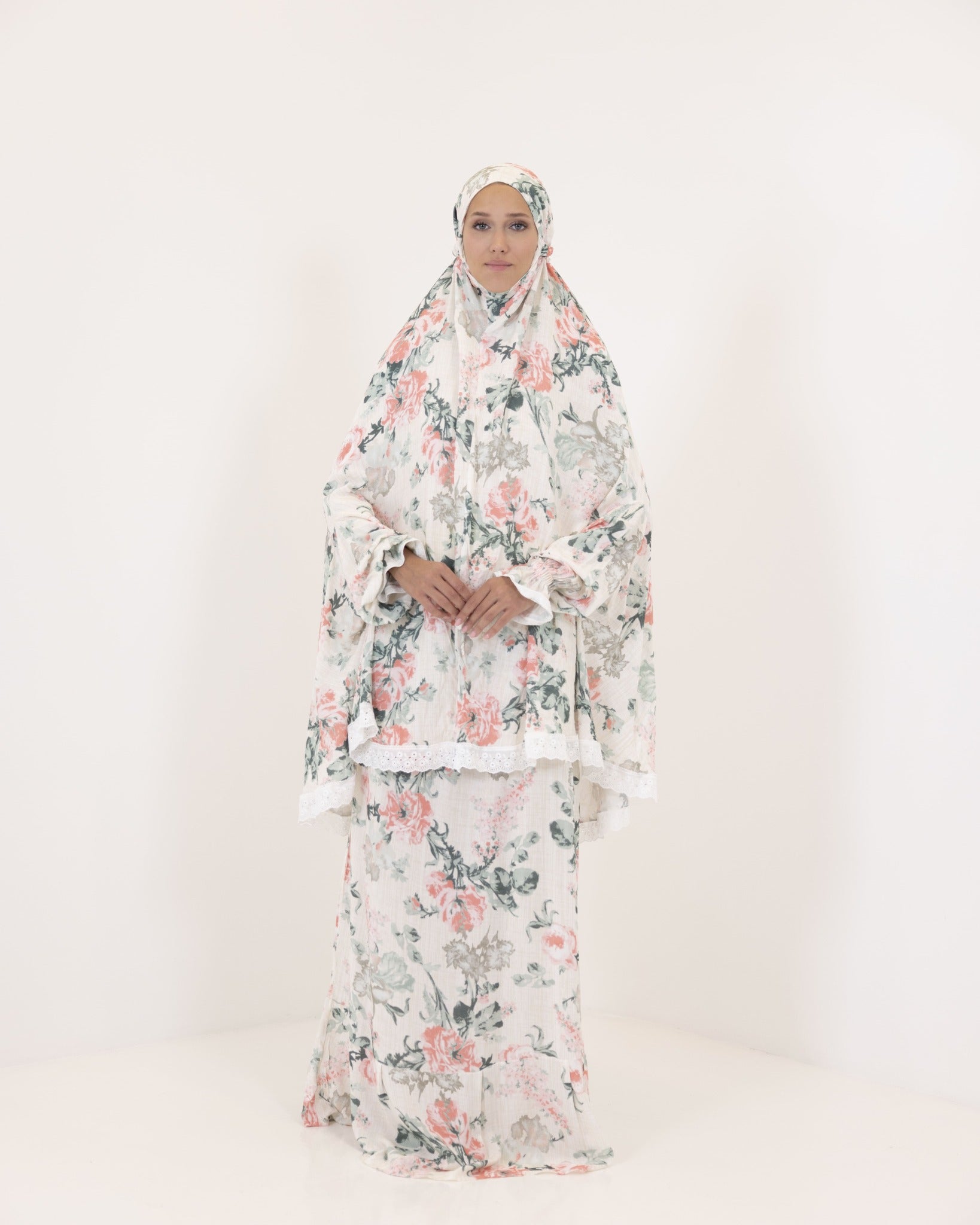 Blush Garden Serenity Prayer Gown two piece