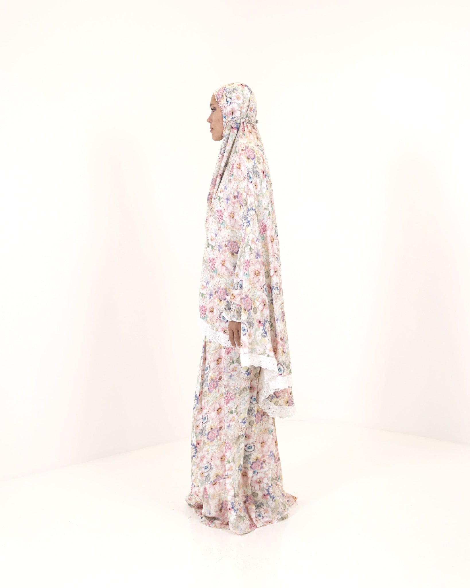 Pastel Blossom Serenity Prayer Gown two piece