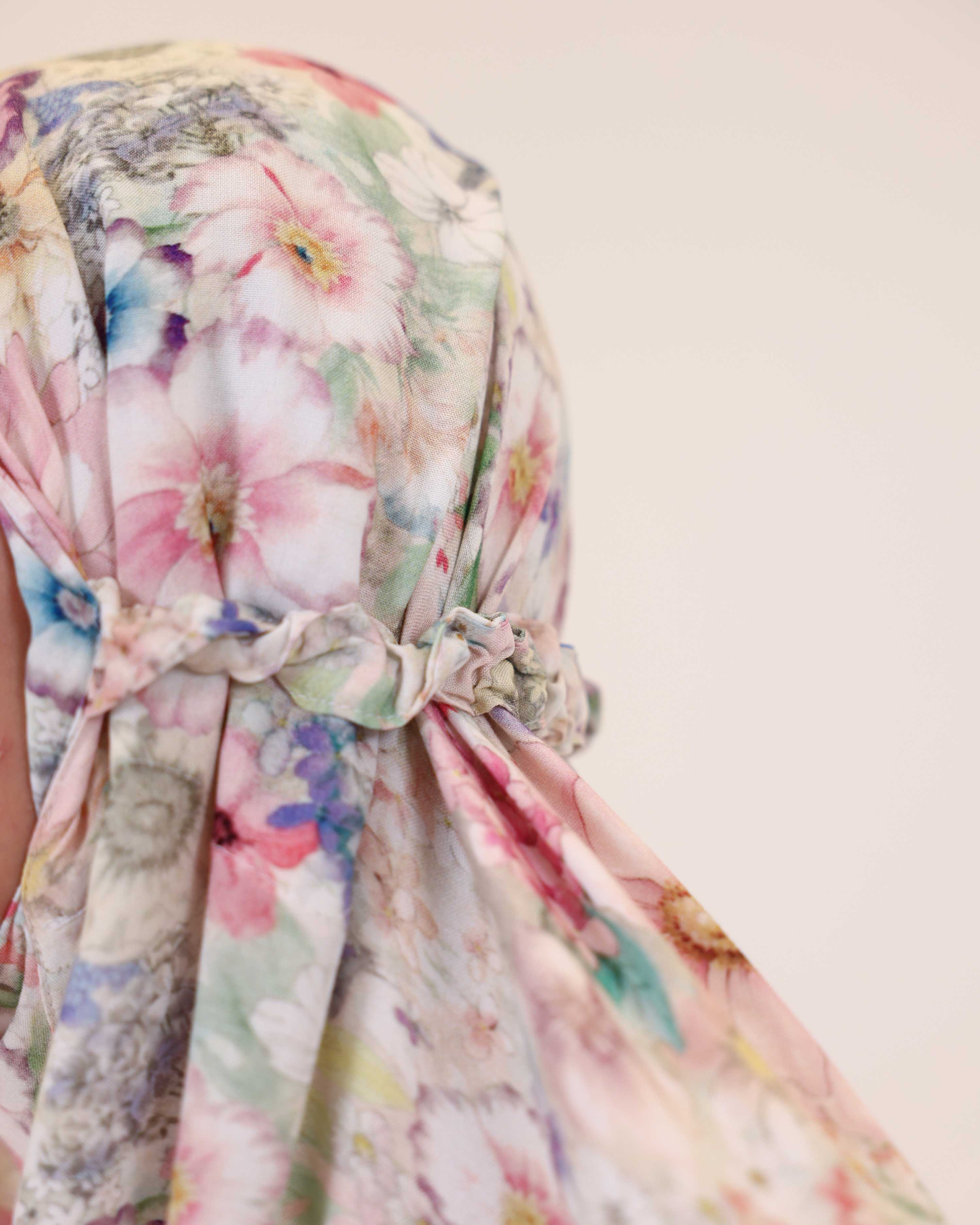 Pastel Blossom Serenity Prayer Gown two piece