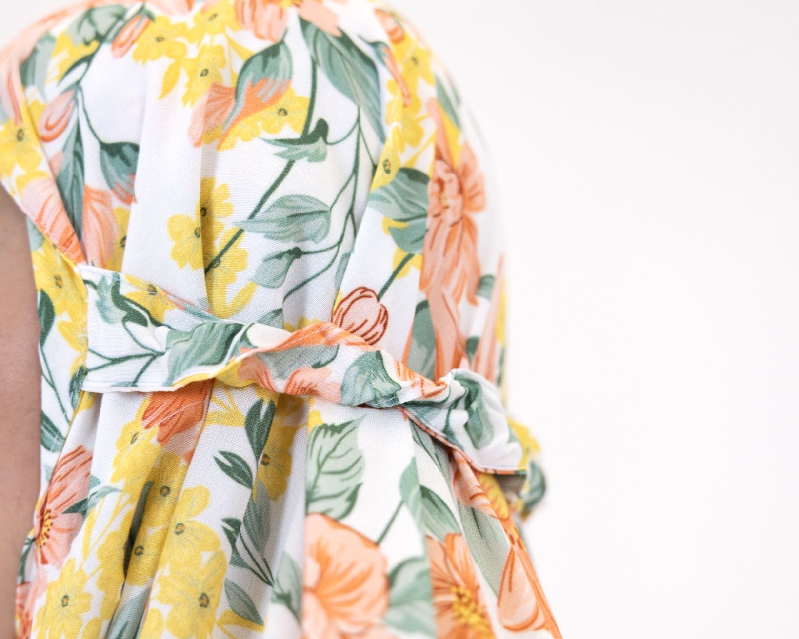 Blooming Spring Prayer Gown two piece