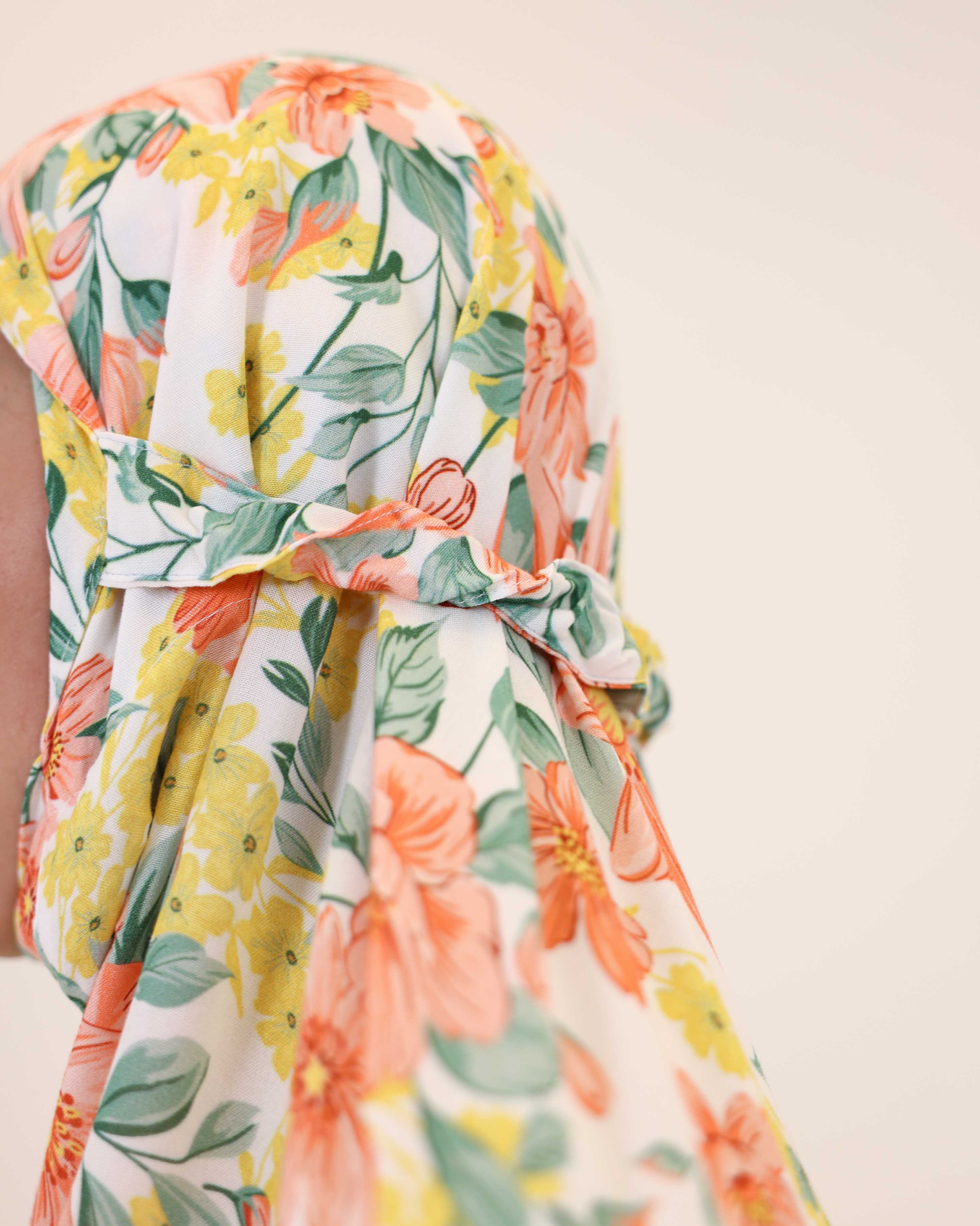 Blooming Spring Prayer Gown two piece