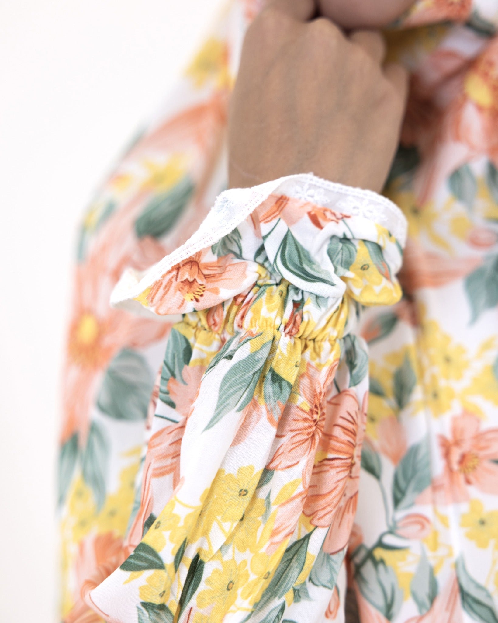 Blooming Spring Prayer Gown two piece