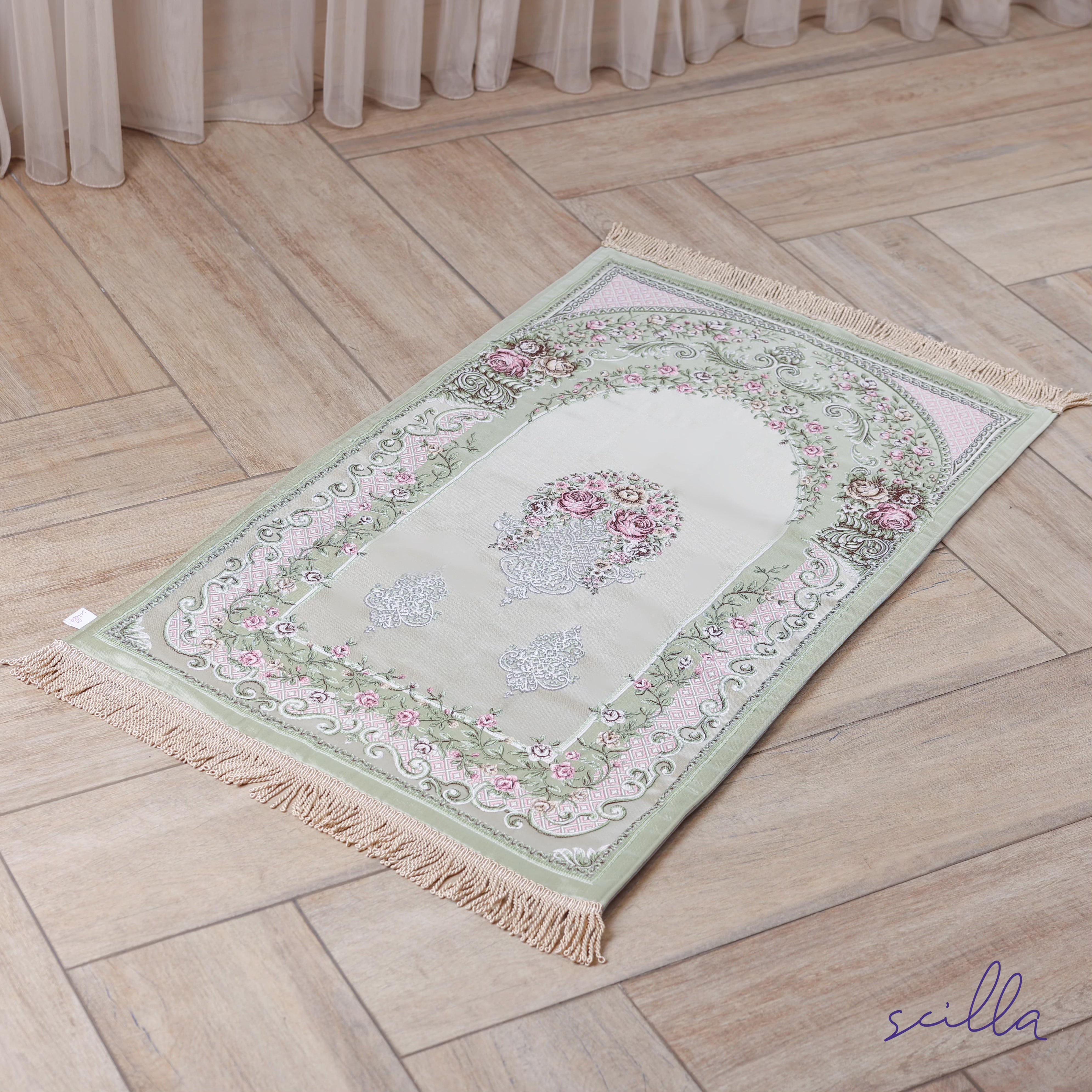 Satin Padded Heaven’s Door Premium Prayer Mat