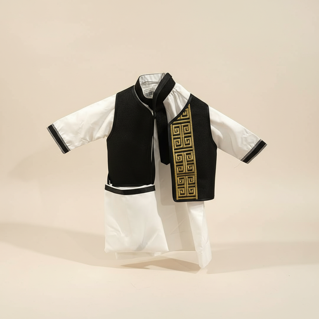 Kids Ramadan Abaya-Boy X1