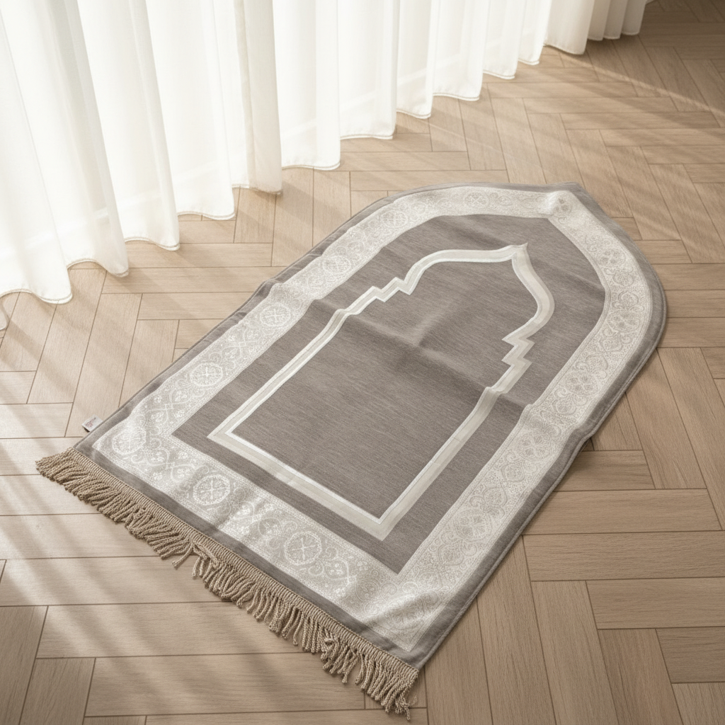 Embossed Mihrab Prayer Mat